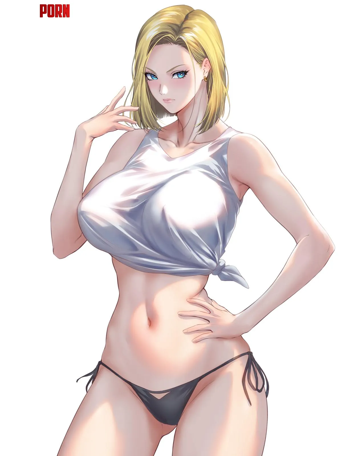 Android 18  by CheetahSperm18