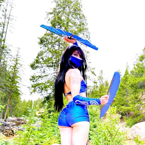 Thumbnail Mortal Kombat Seduction: Kitana's Allure by Dramatic_Durian9752 | cosplaygirls