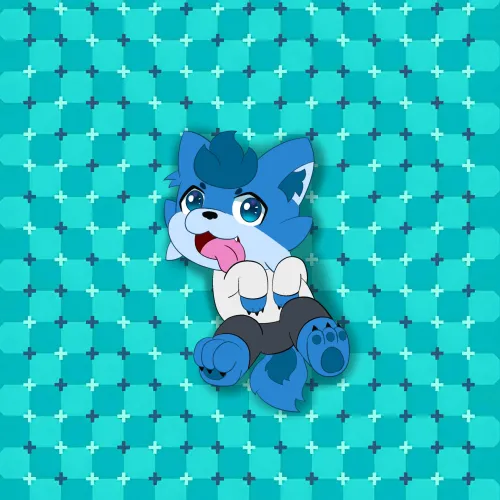 Thumbnail Dynamic Furry Display: Kuma5252's Loic in Gif Form