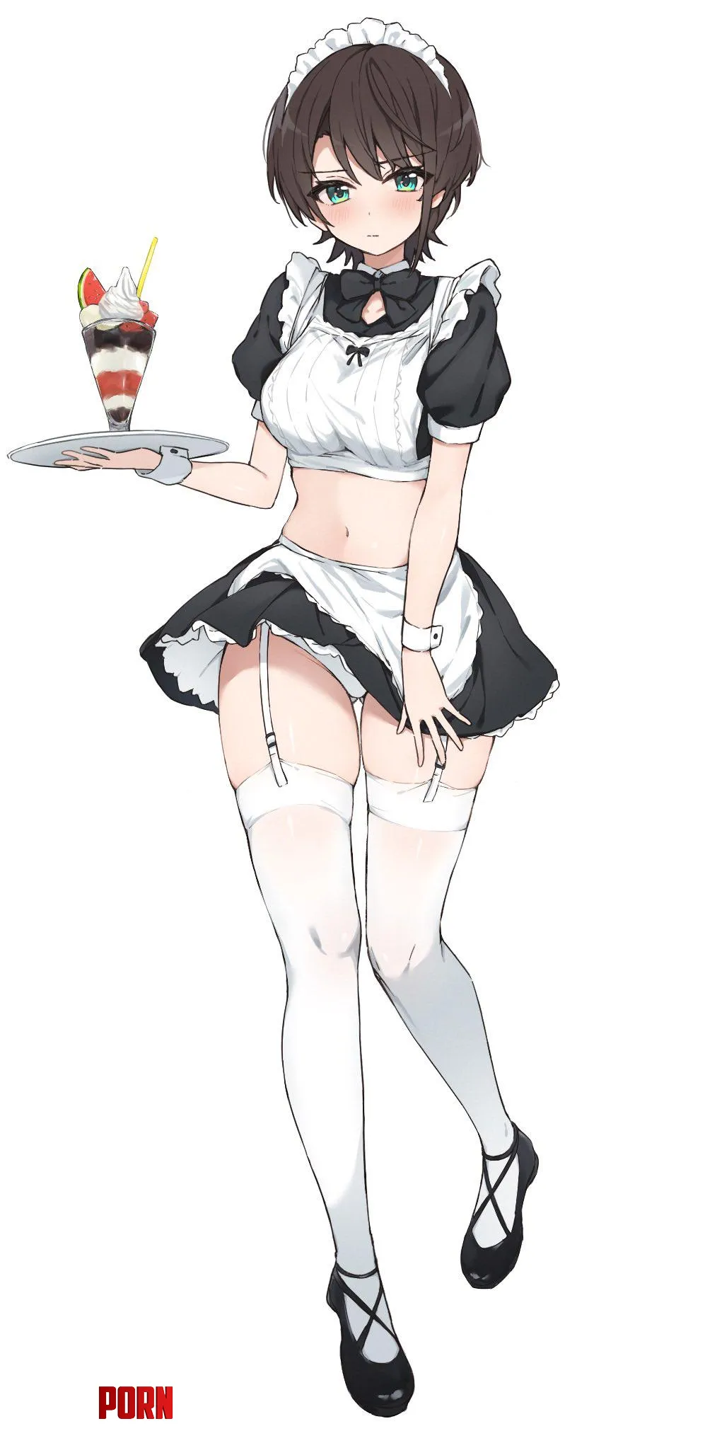 Maid Subaru by kmlshblr