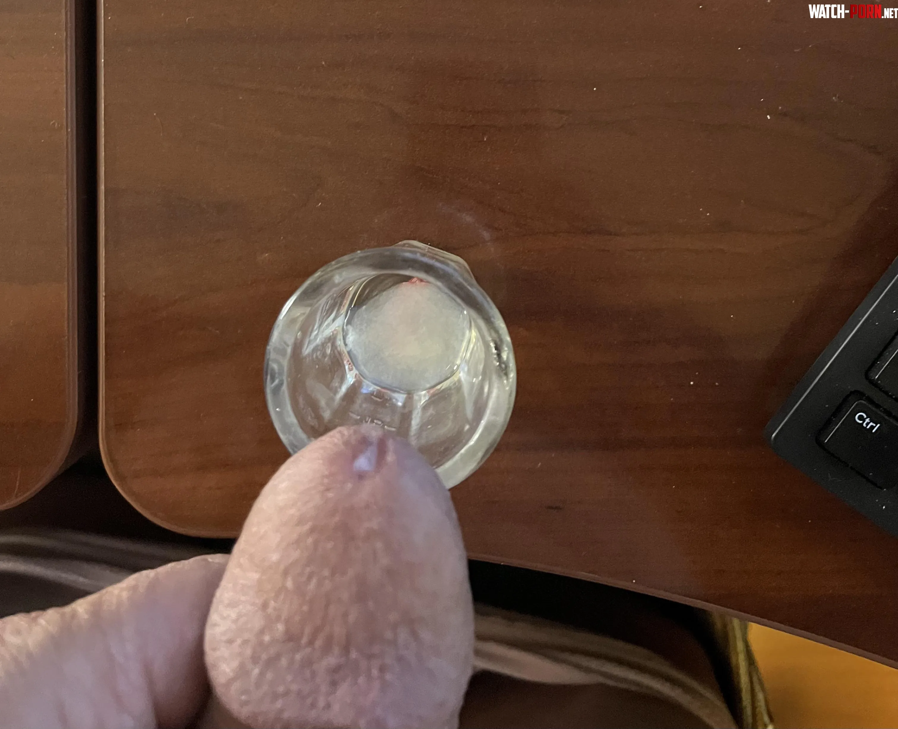 Jerked off into my shot glass  by sissyfag4579