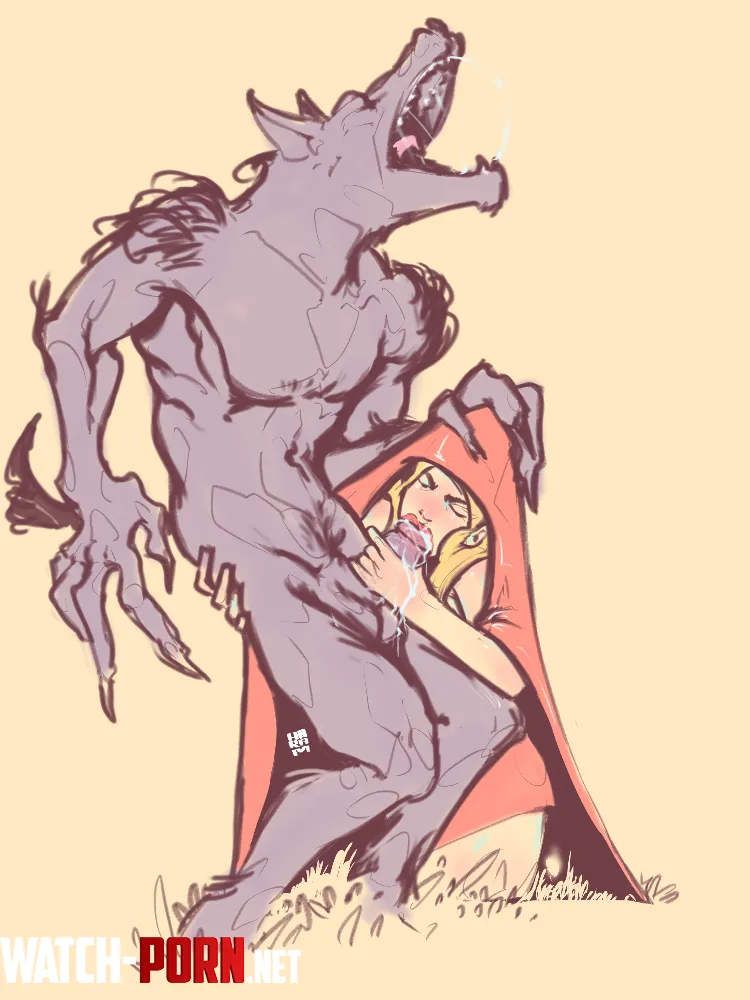 Little Red Riding Hood and the wolf Haram by EnigmusPrime