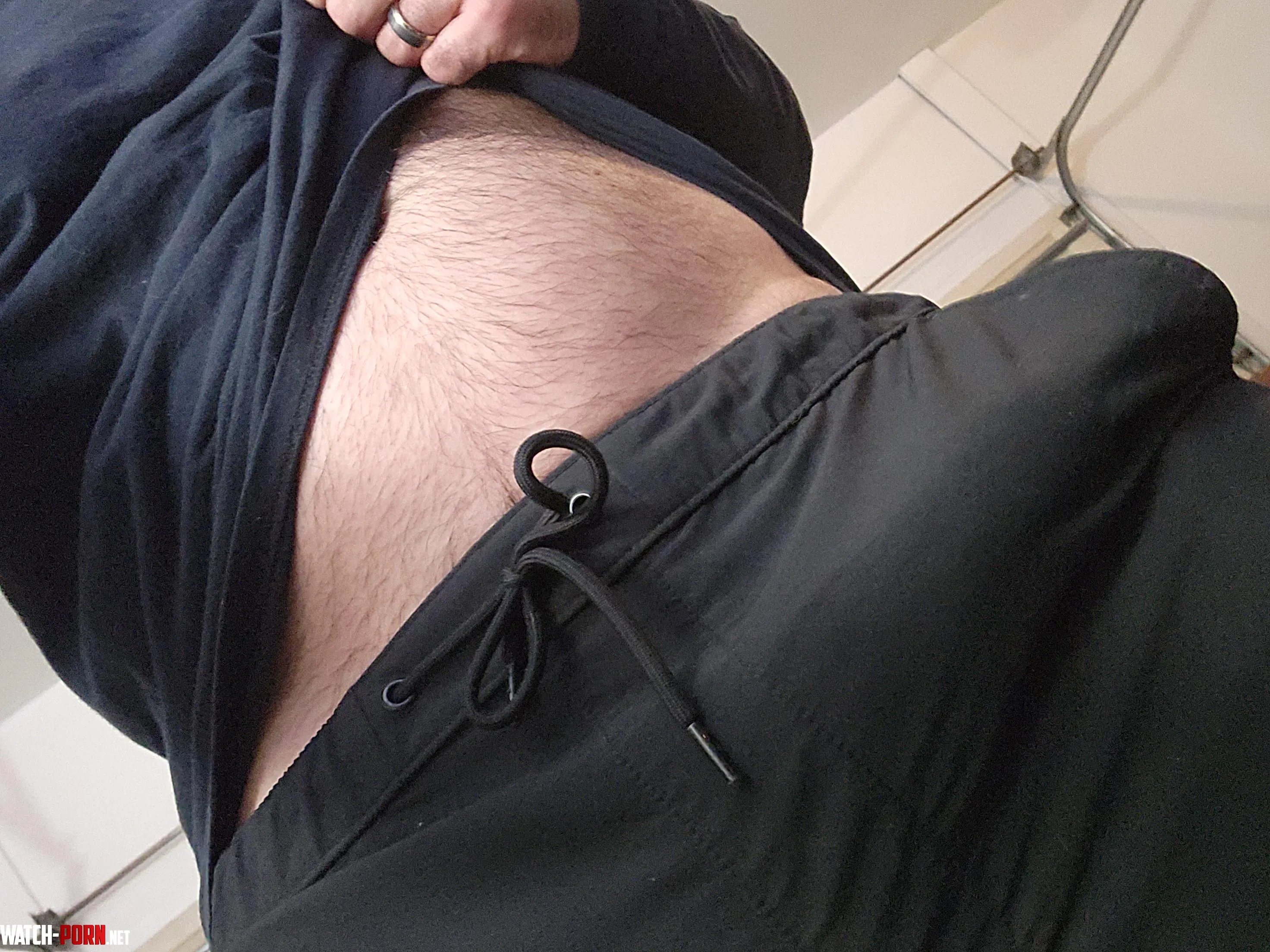 Is this why they make gym shorts stretchy now 40 by Hot_Smoke695