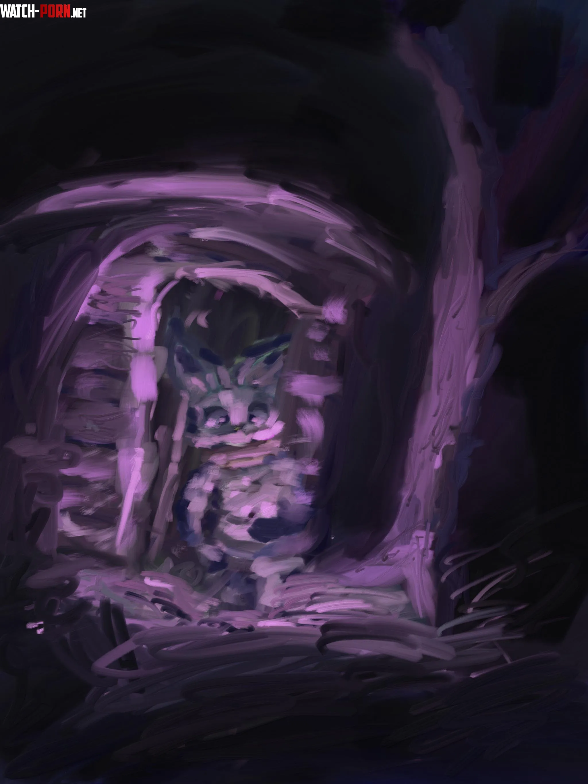Digital painting of a furry that I think came out nice  by spike-zero49
