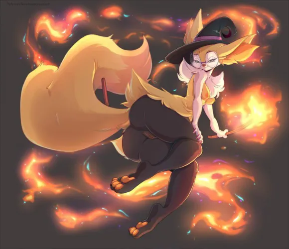 Thumbnail Magical Encounters: Delving into the World of Braixen with RainbowScreen by a_burner_account_lol