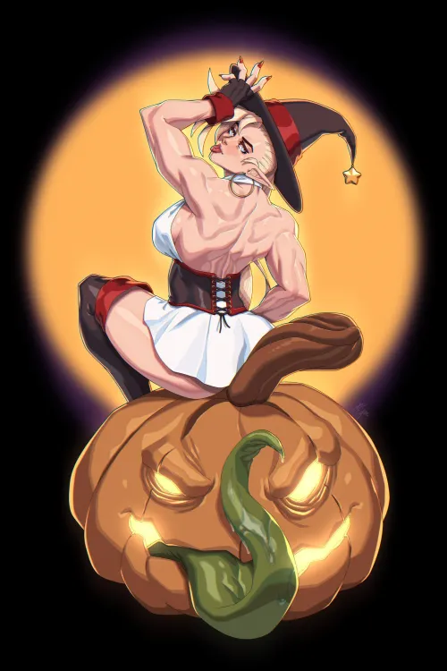 Thumbnail Pumpkin Witch R62art | TheTMoneyMan