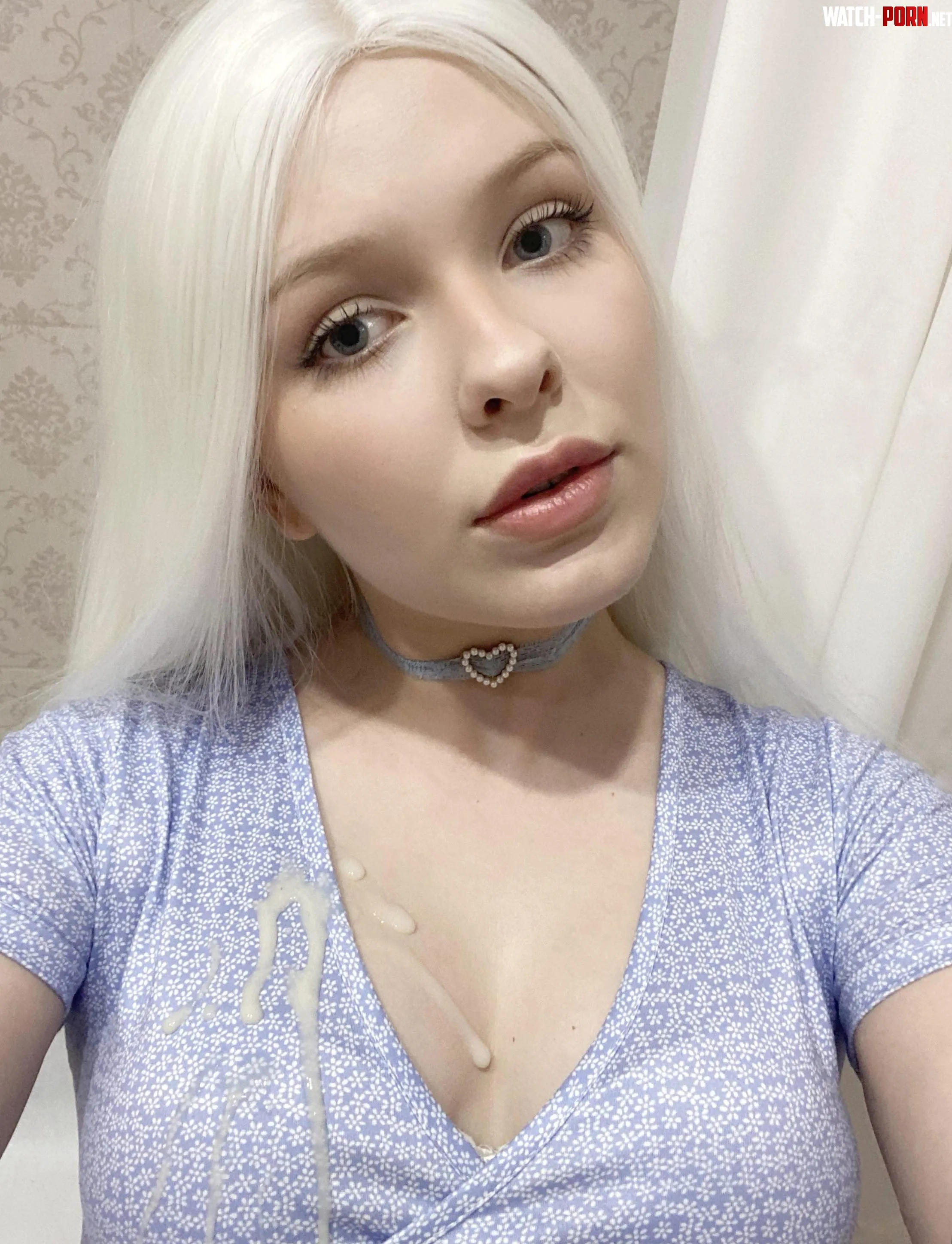 I love matching chokers to a look by Fiery_Tigress_