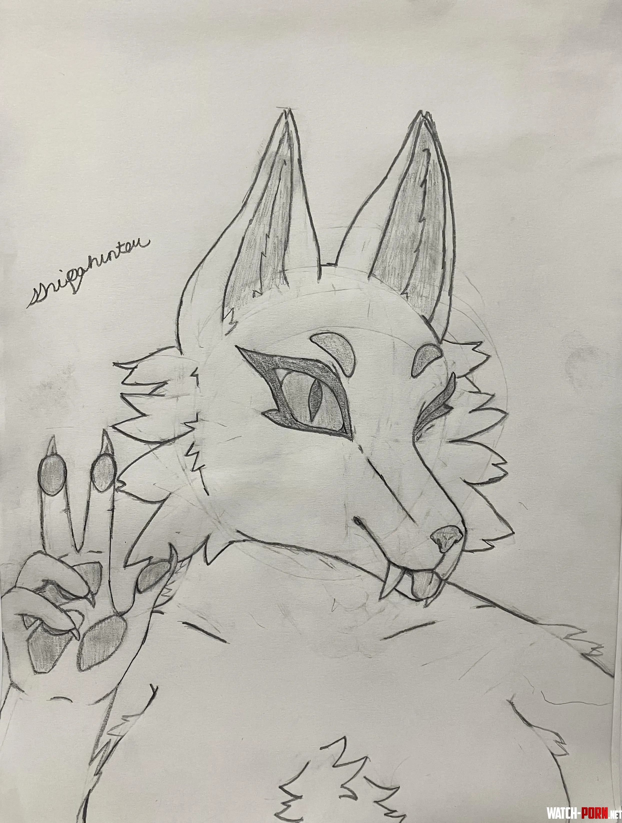 Wolf request WIP by InstructionCapable16
