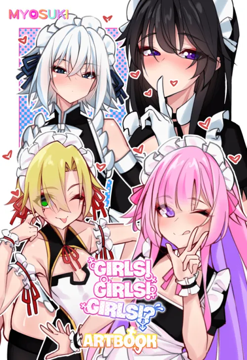 Thumbnail CuteTraps Artbook Release: Girls Girls Girls Excitement Unleashed