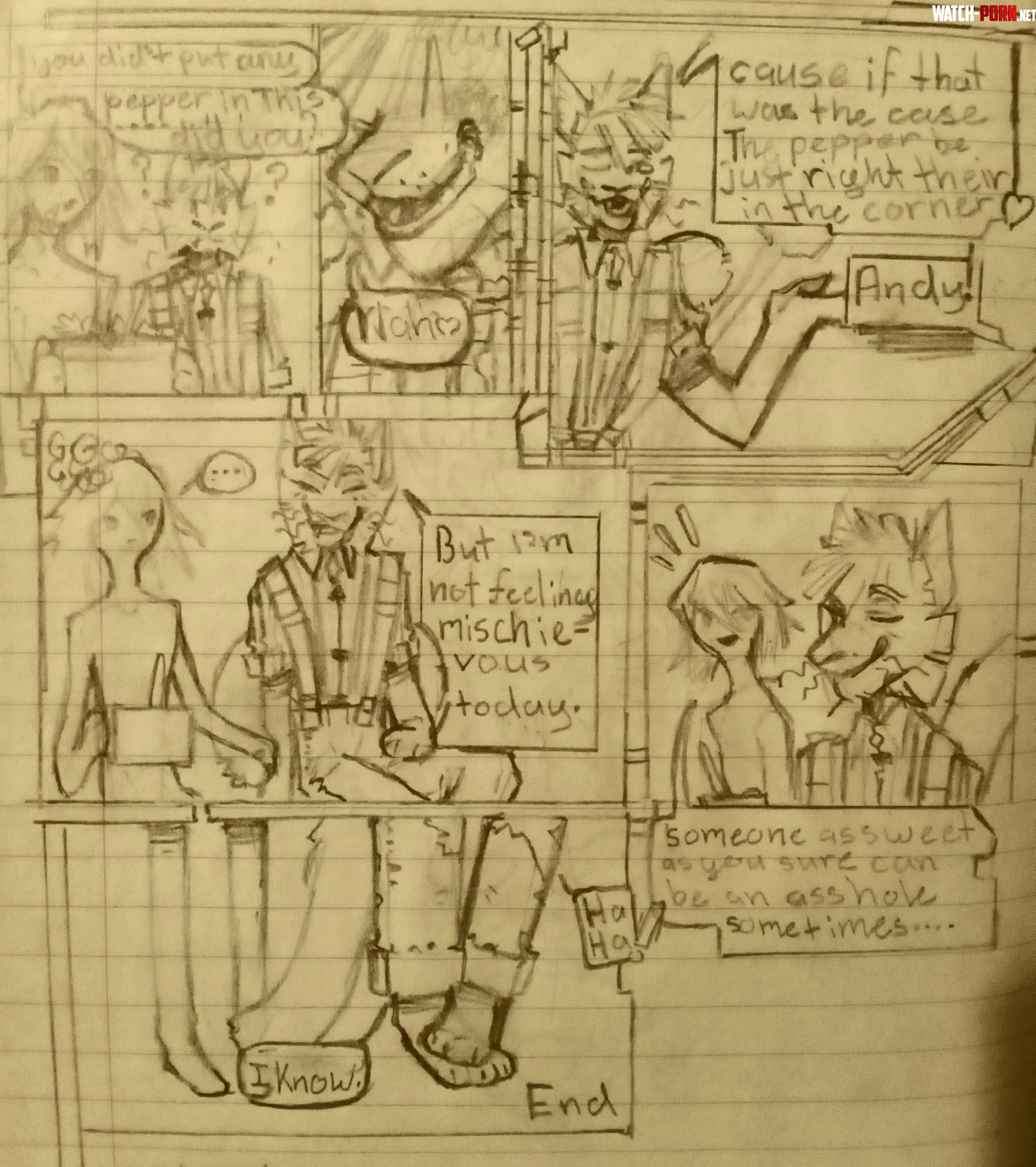 A banter between the young couple by New-Wealth3248