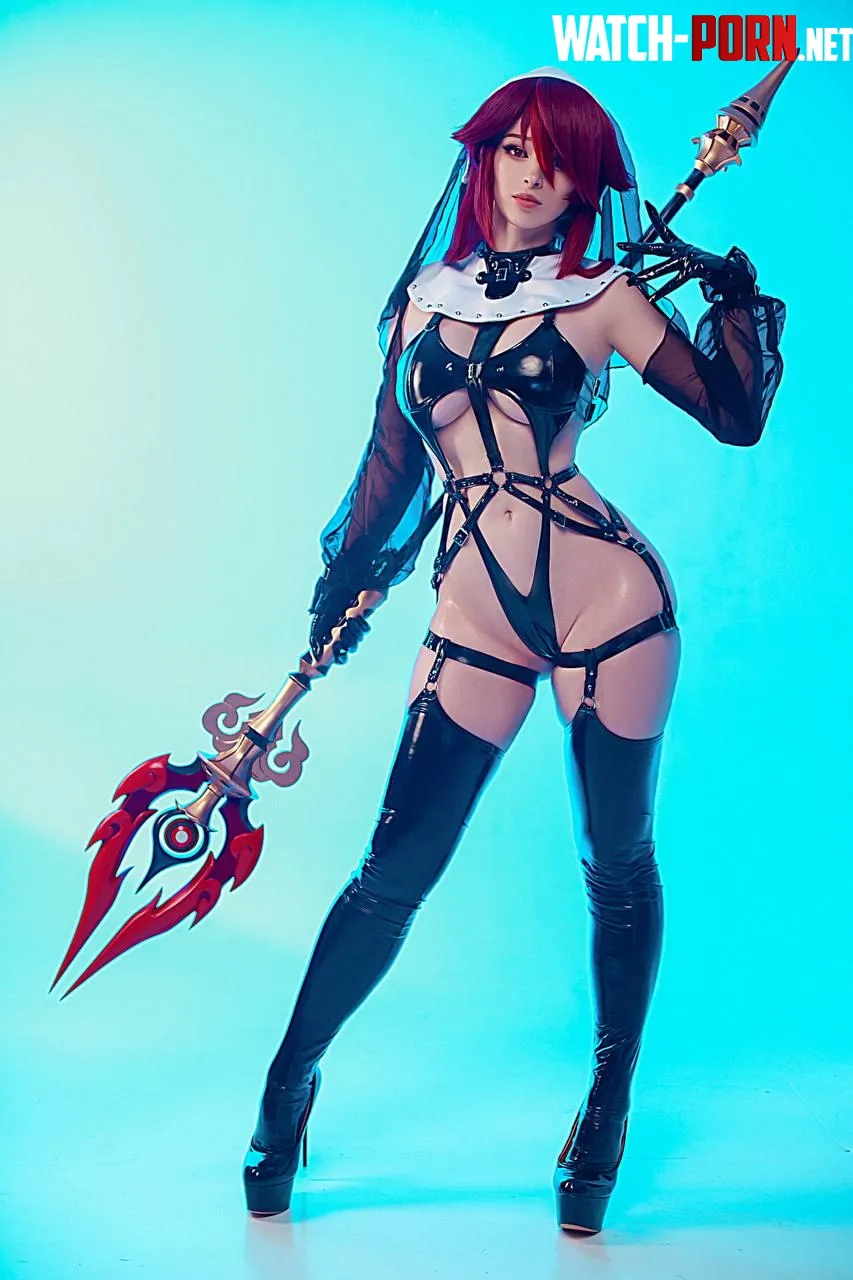 Rosaria by me from Genshin impact by _Velvet_Violet_