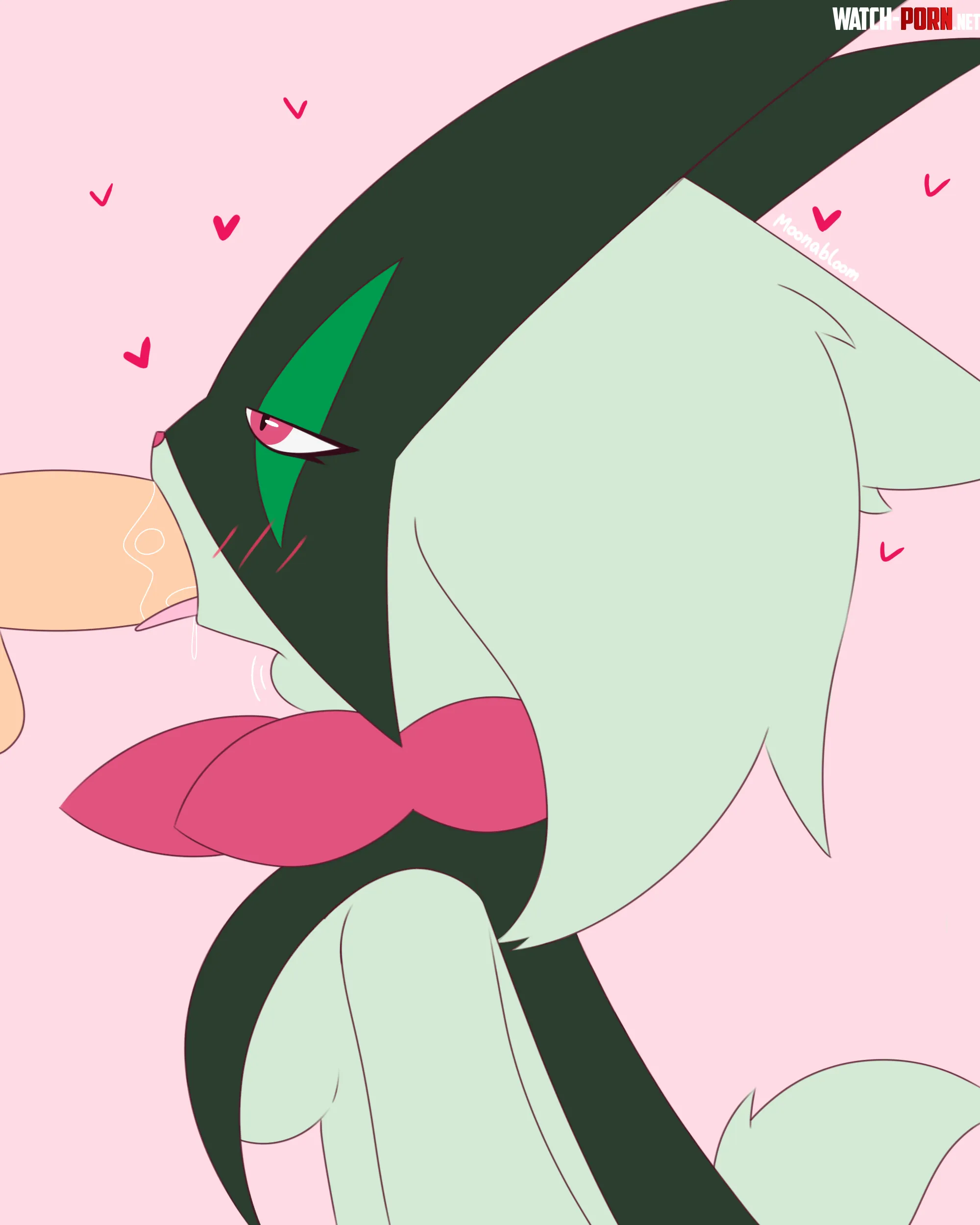Meowscarada succ OC by Moonabloom
