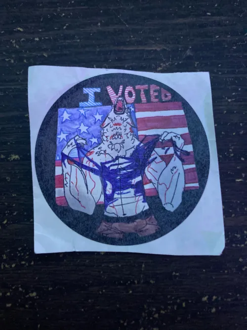 Thumbnail I Voted: A Furry Tale by Cherry_the_protein