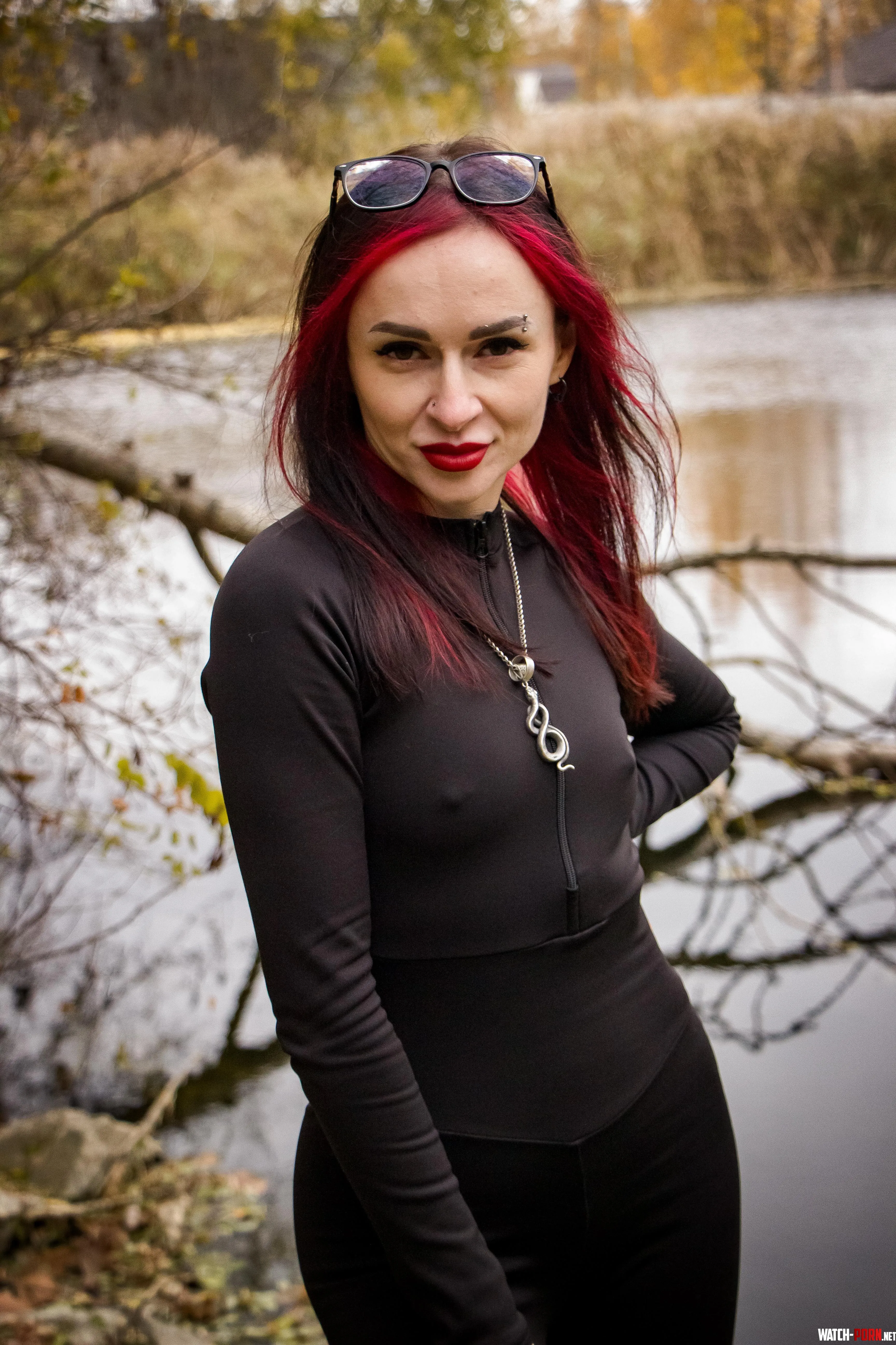 My big pierced nipples cant be hidden by CelestWarden