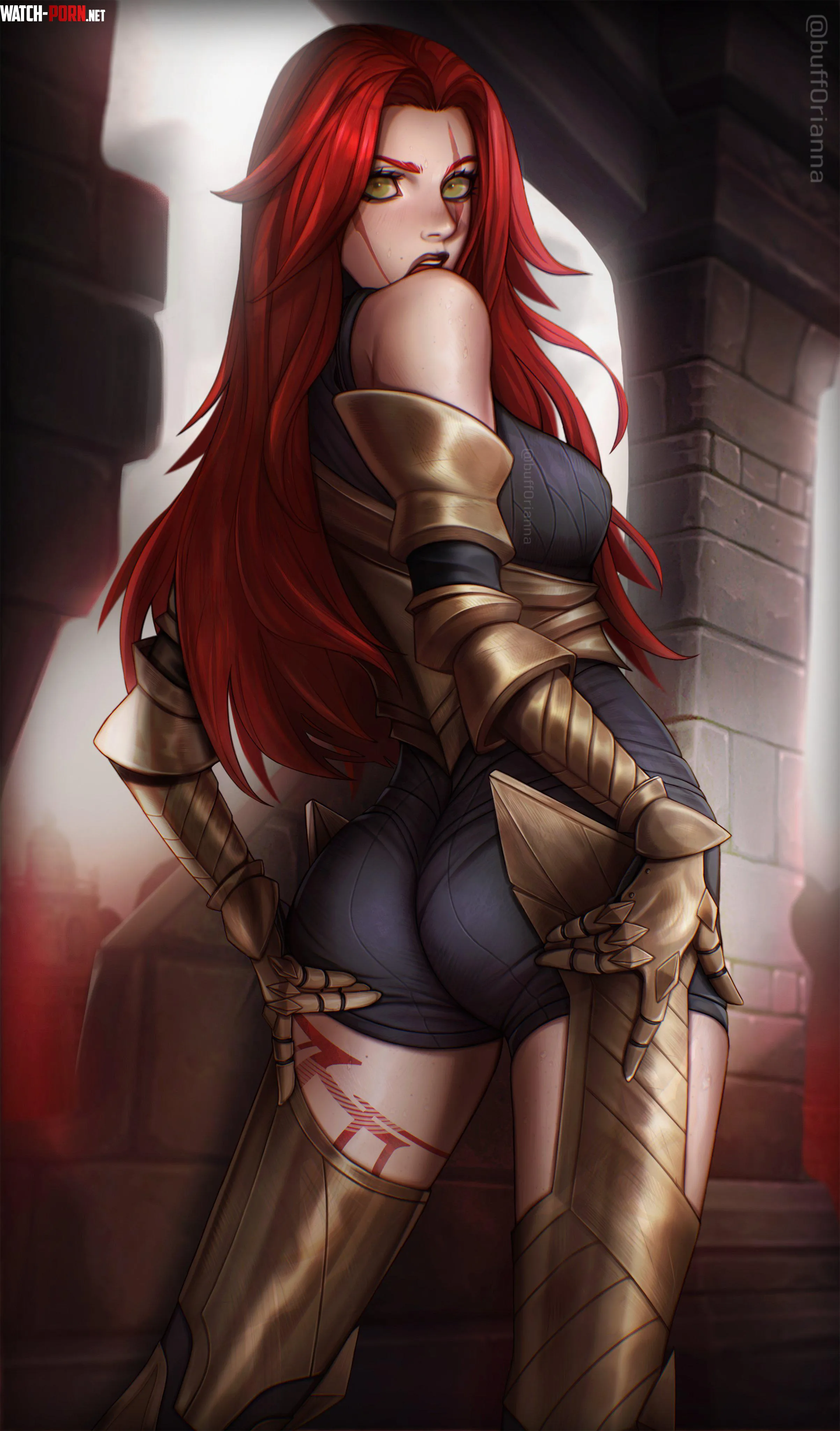 Chosen of the Wolf Katarina buffOrianna by Short-Ad224