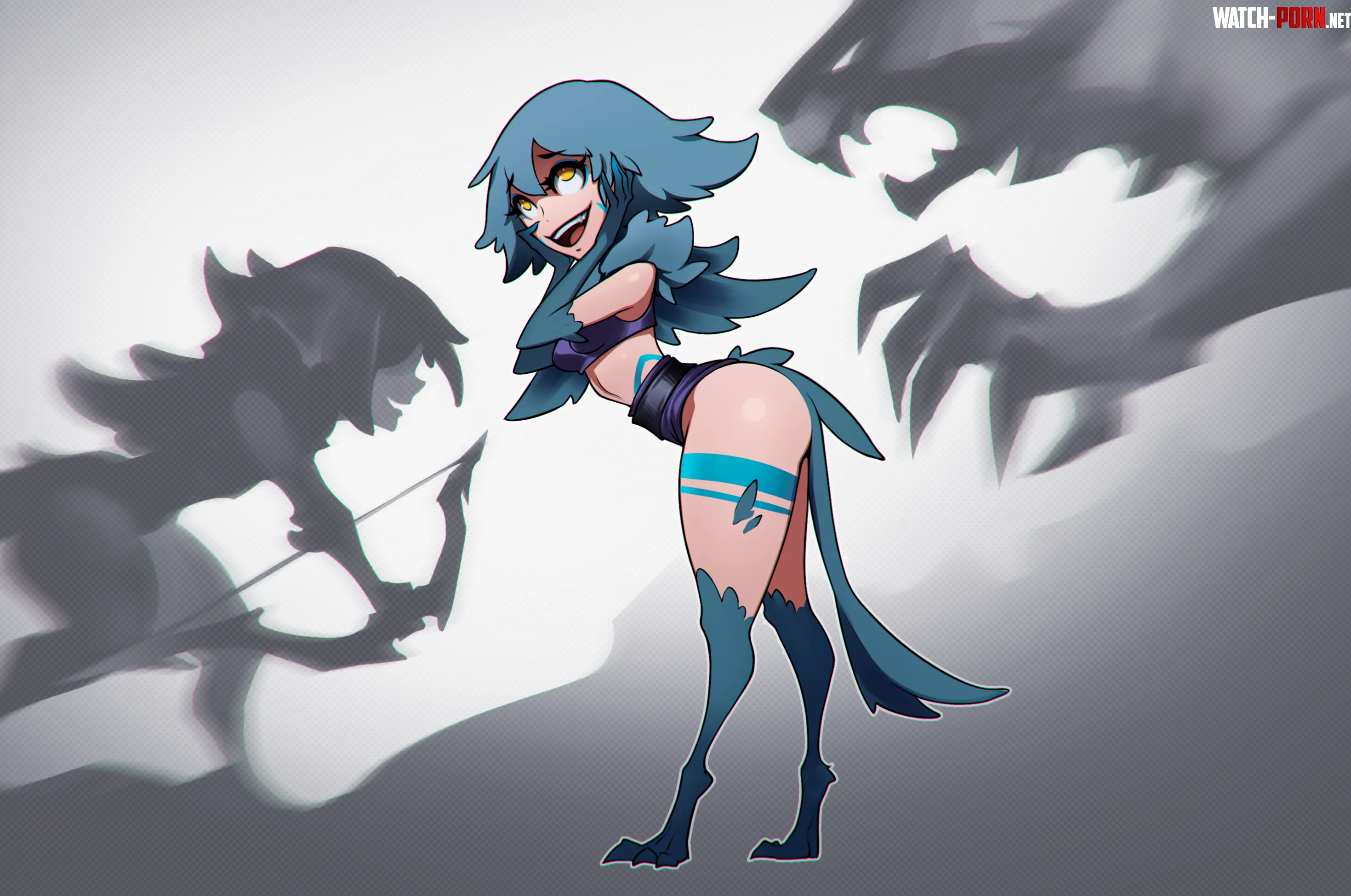 crazy harpy by Ninego The Veil Chronicles Nix University  by SilkswormTM