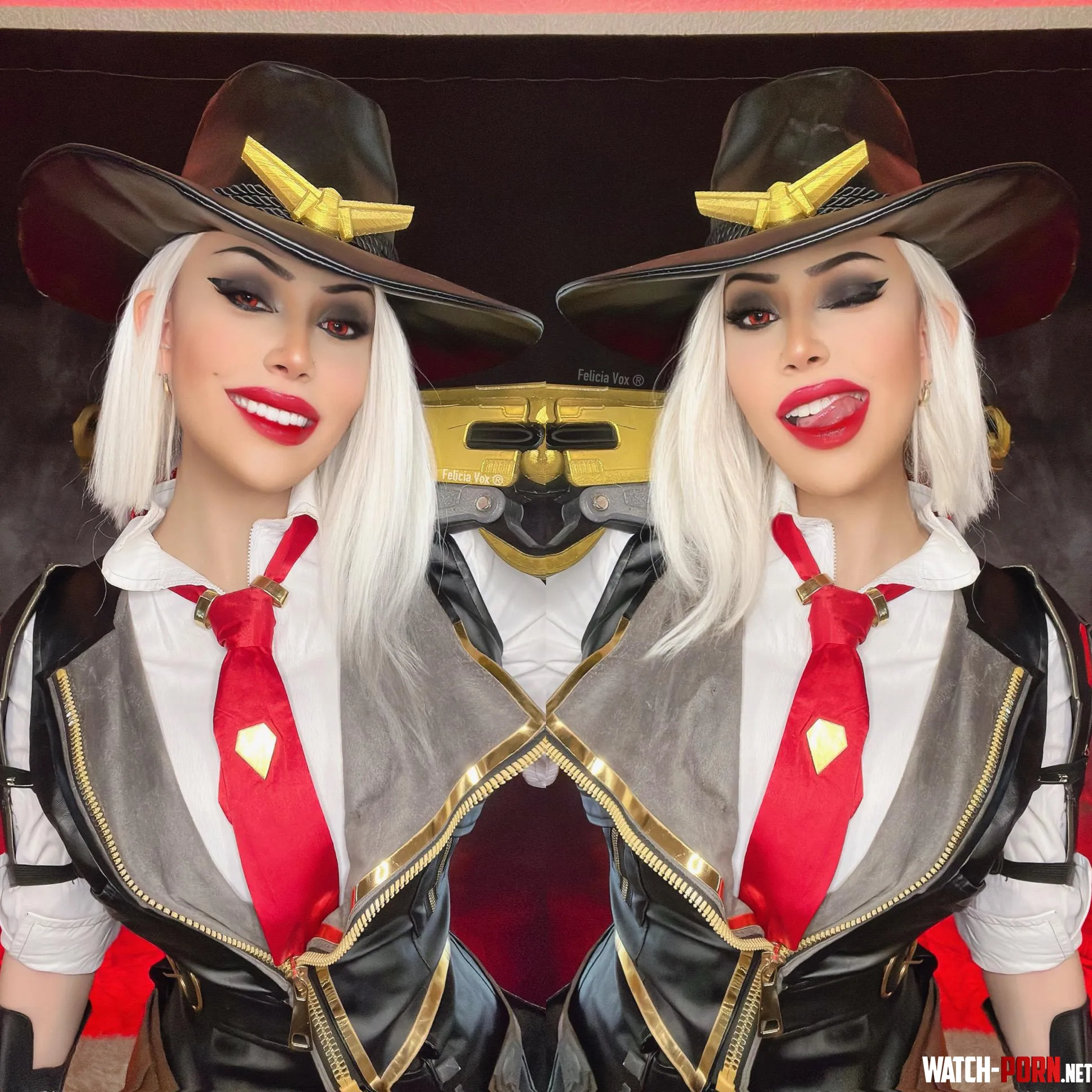 Ashe cosplay from Overwatch by Felicia Vox by FeliciaVox