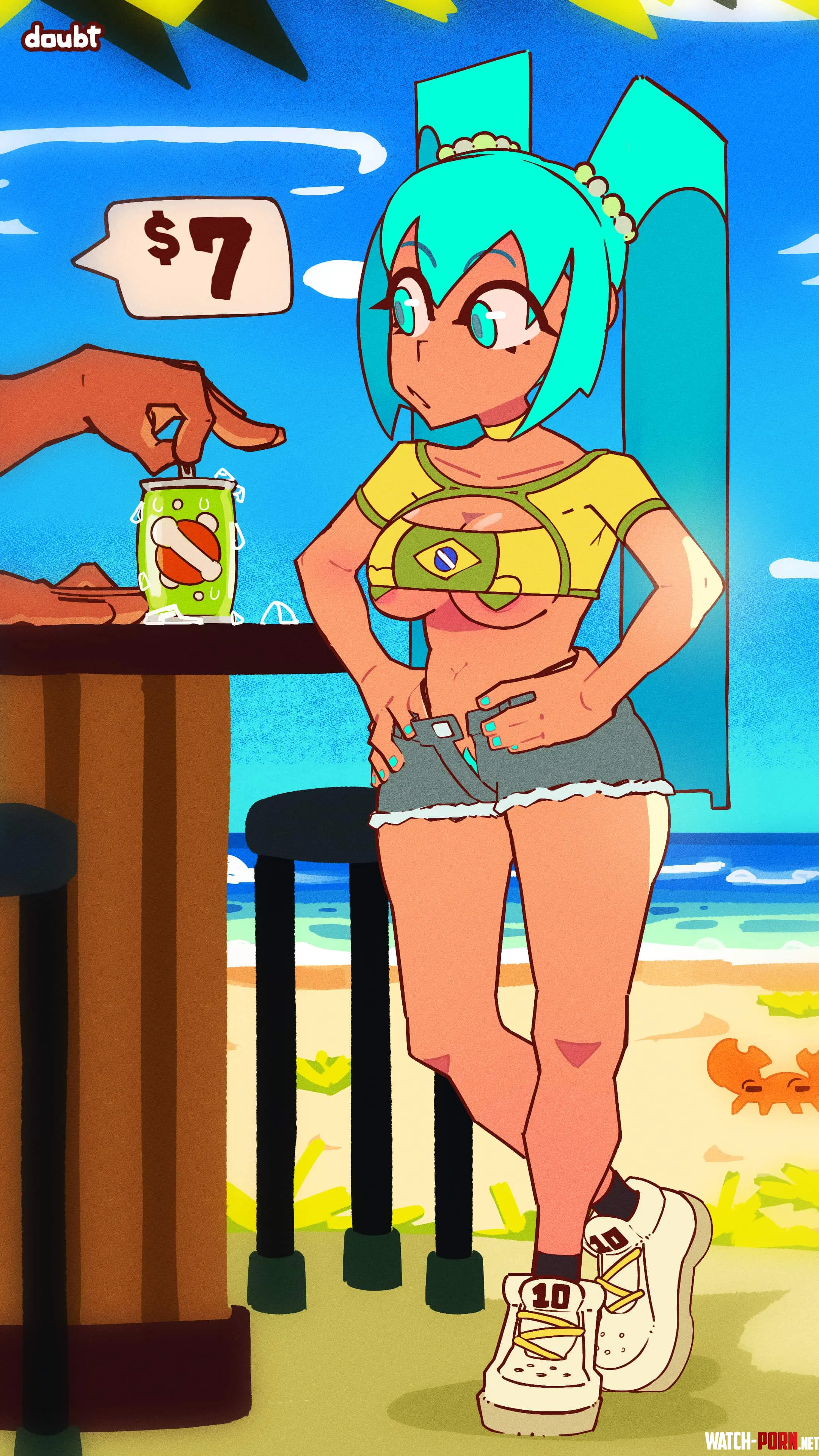 Brazilian Miku by thedo_ubt