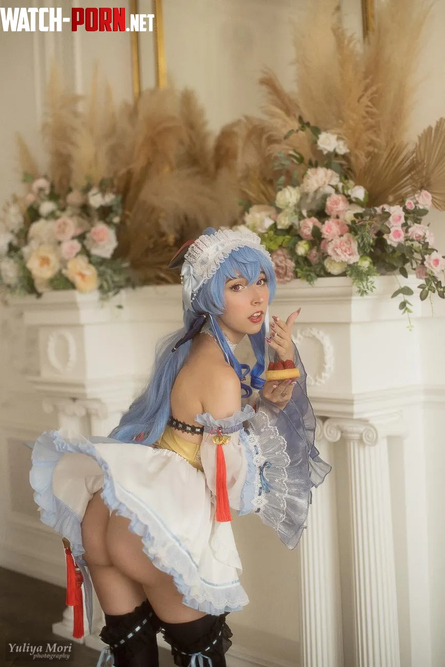 Neekomari as Ganyu from Genshin Impact by JosephineEvely