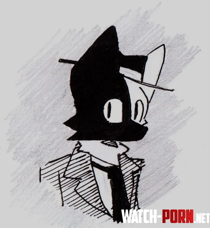 Twotoned detective art by me by Pix_97