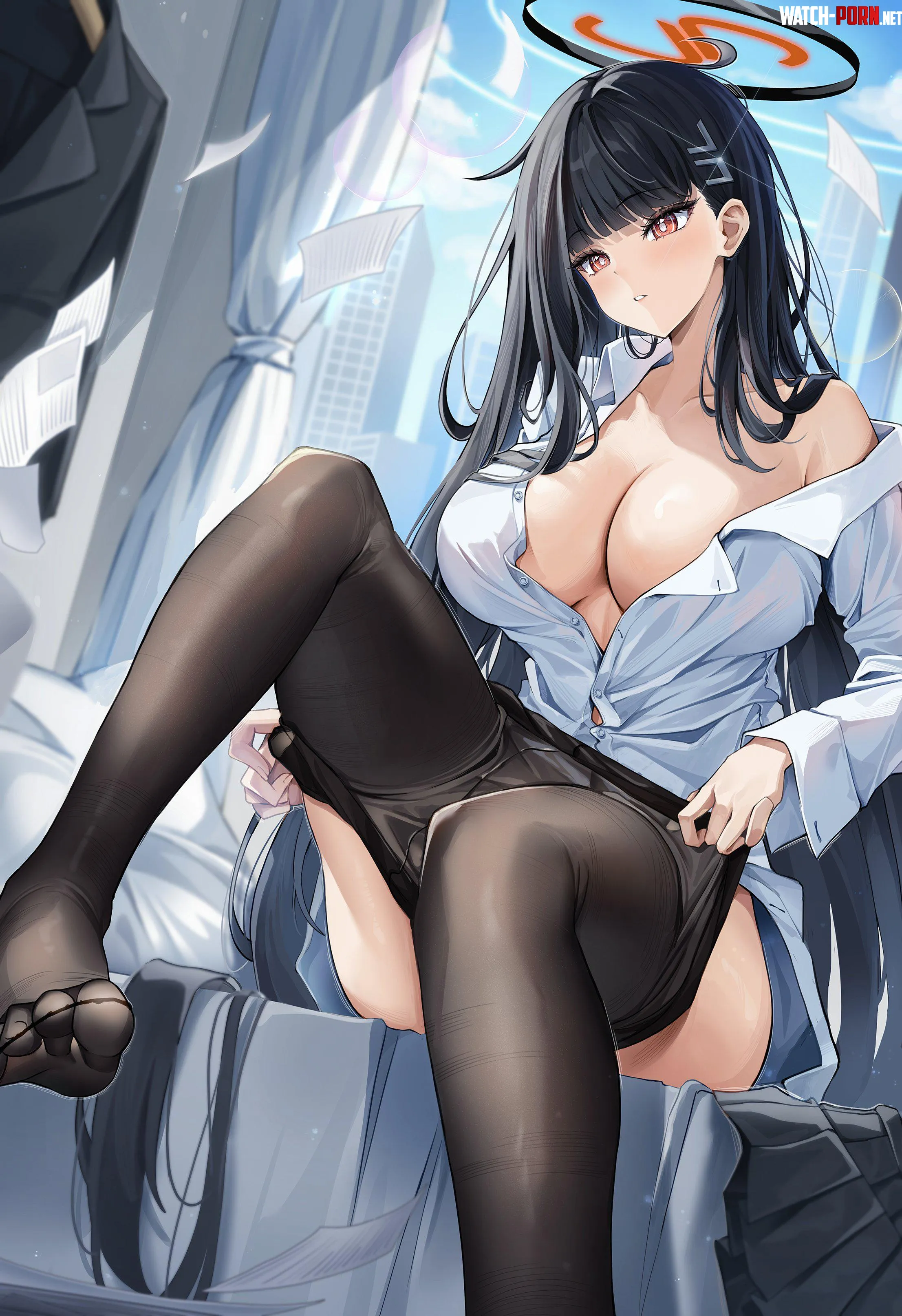 Rio Tsukatsuki Blue Archive by CheetahSperm18