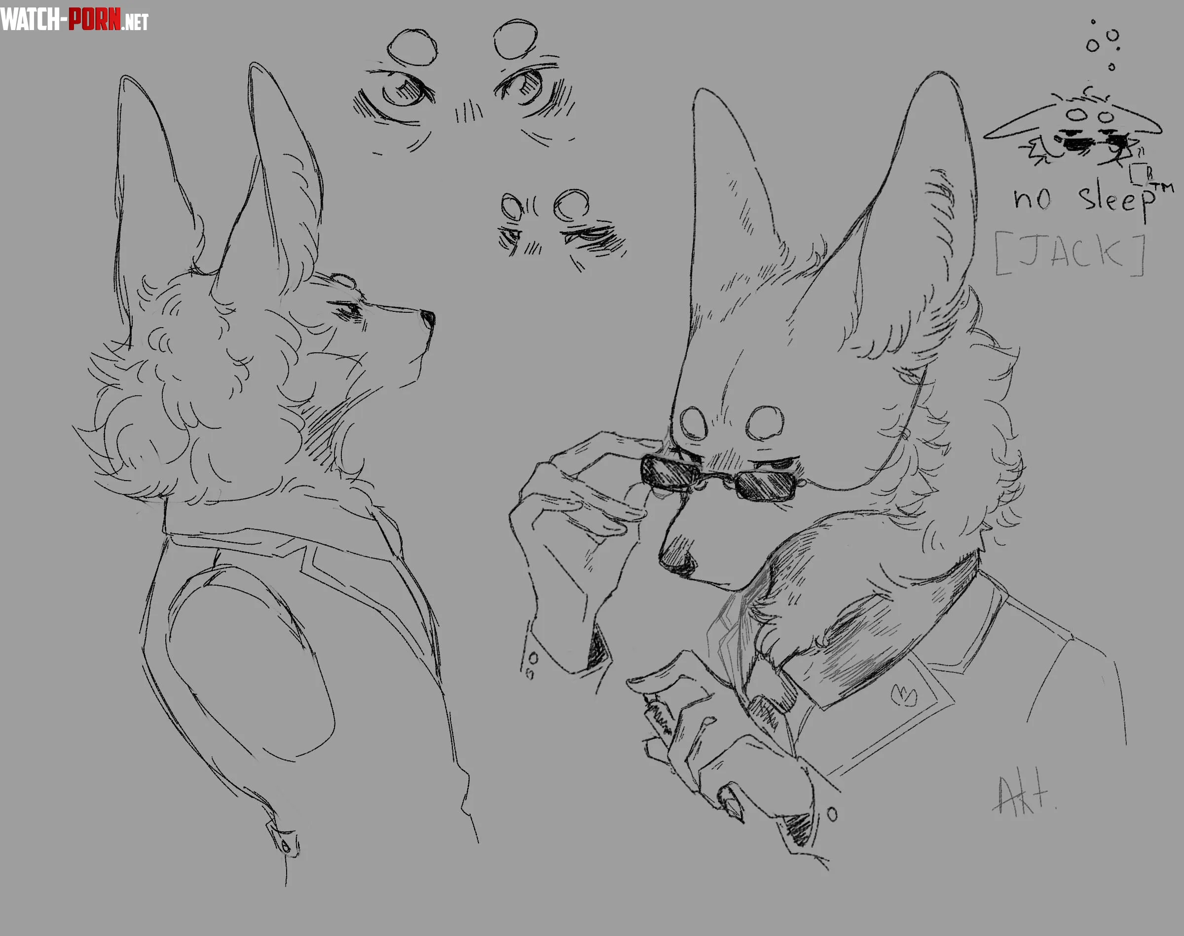 new design OC Jack by TheAkateo