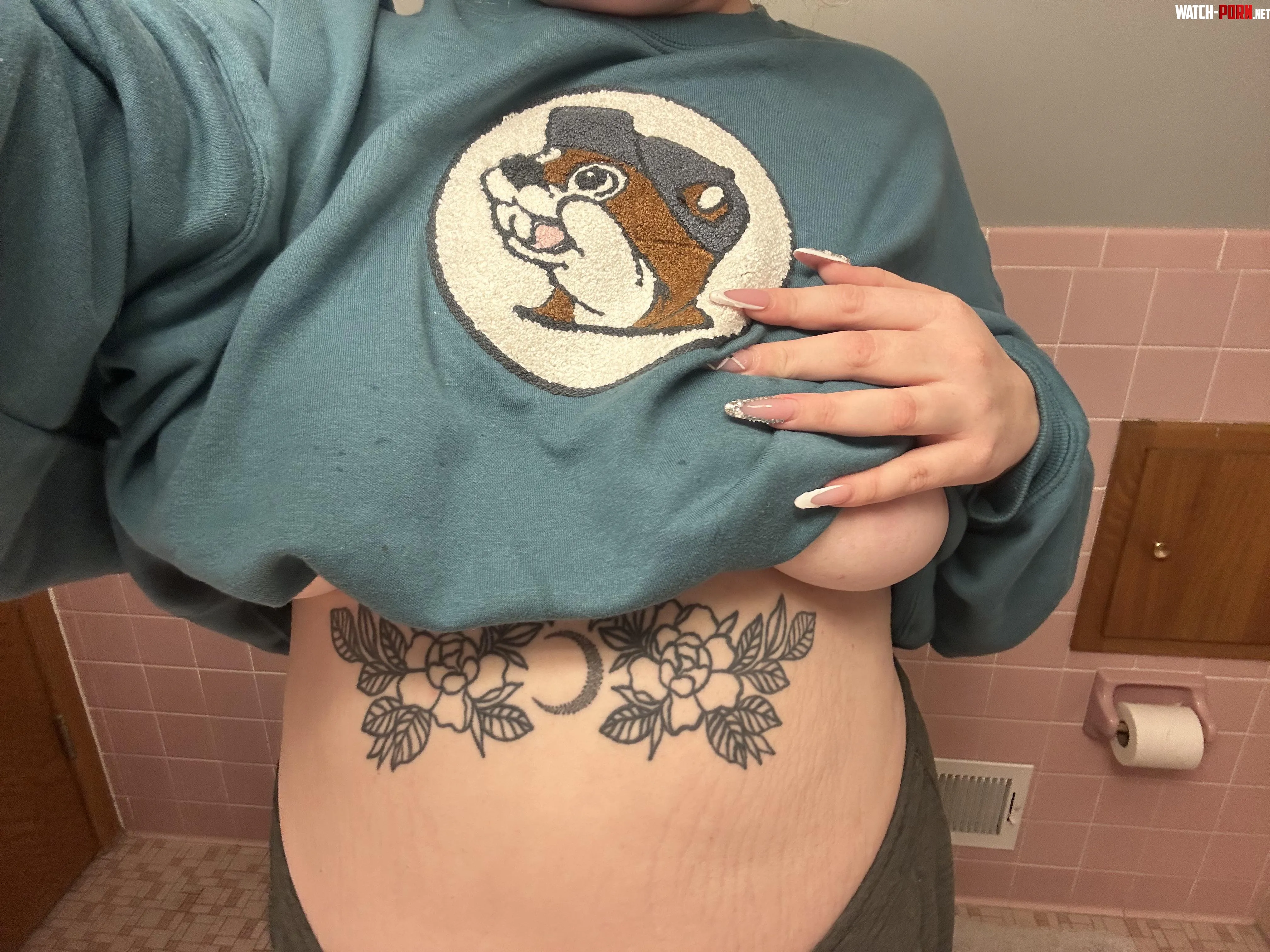 Titty and nails always look so good together  by Used-Reward8882