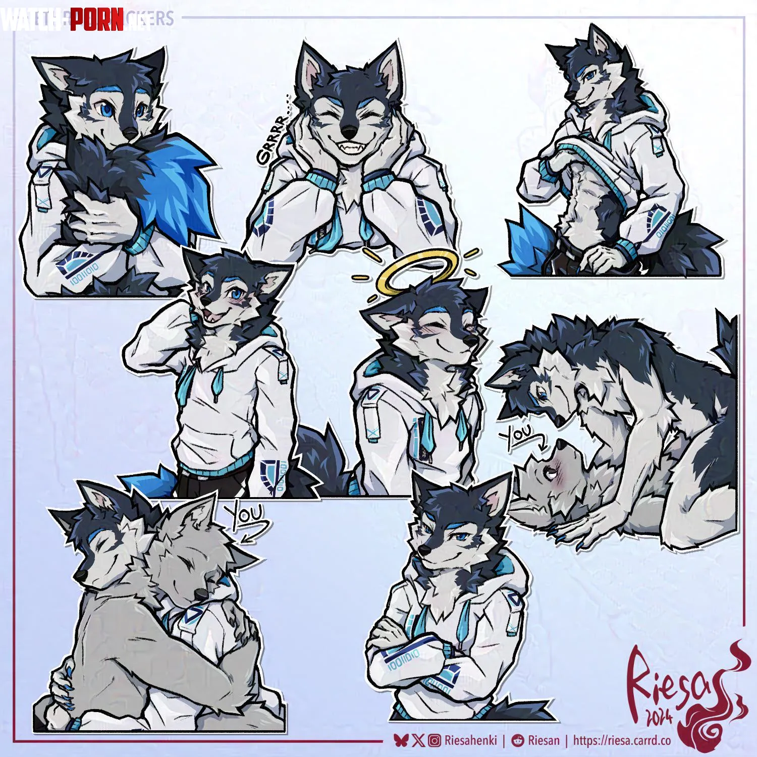 Buncha Telegram stickers  by Riesan