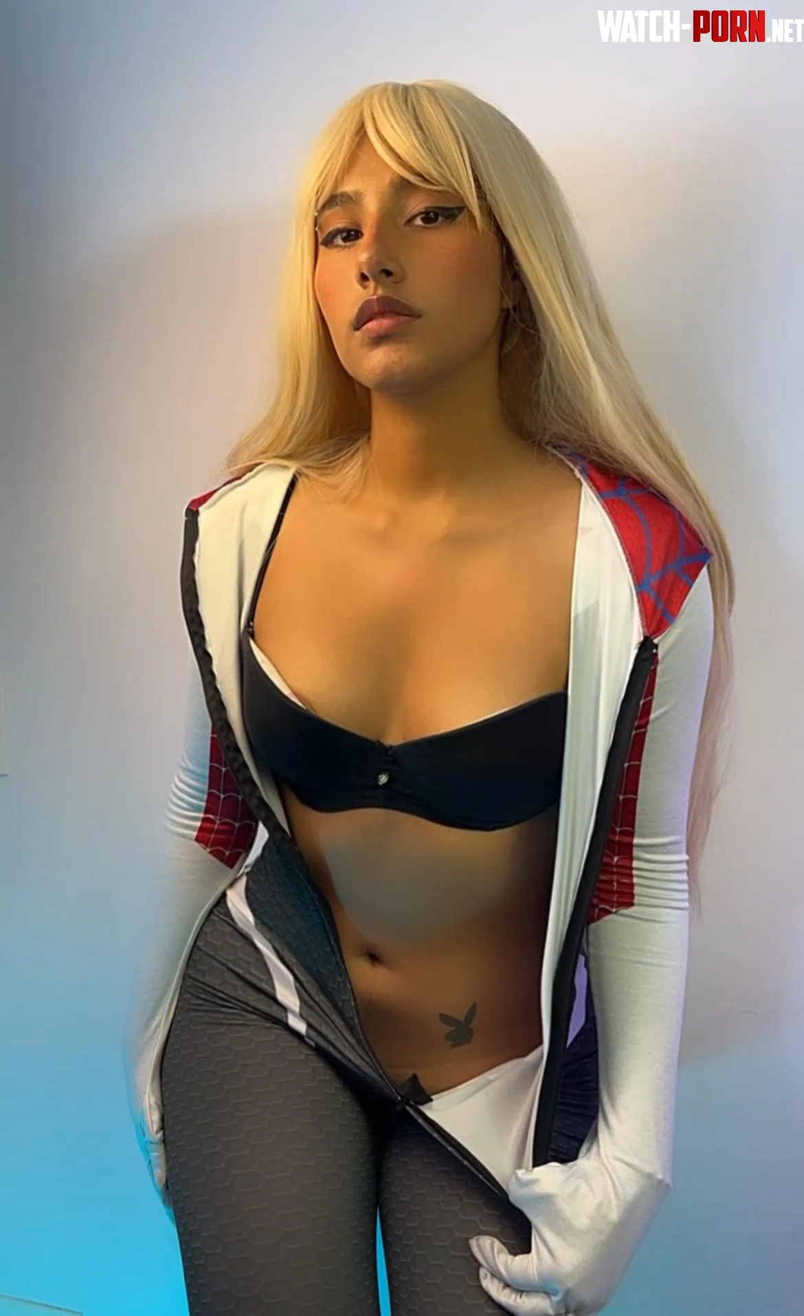 Gwen spiderman by laura by KarieMorgane