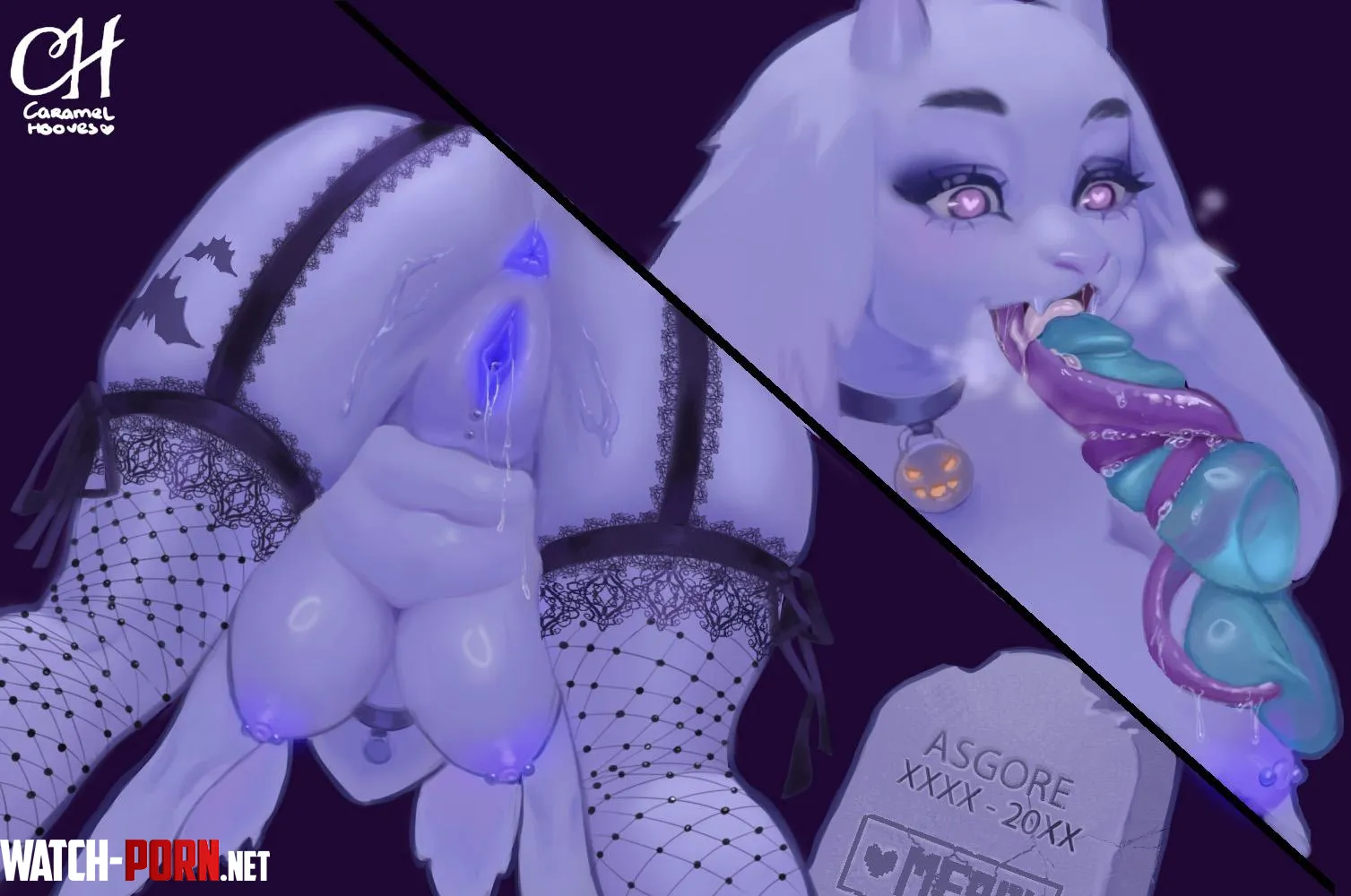 Toriels Visit FM caramelhooves by CaramelHooves