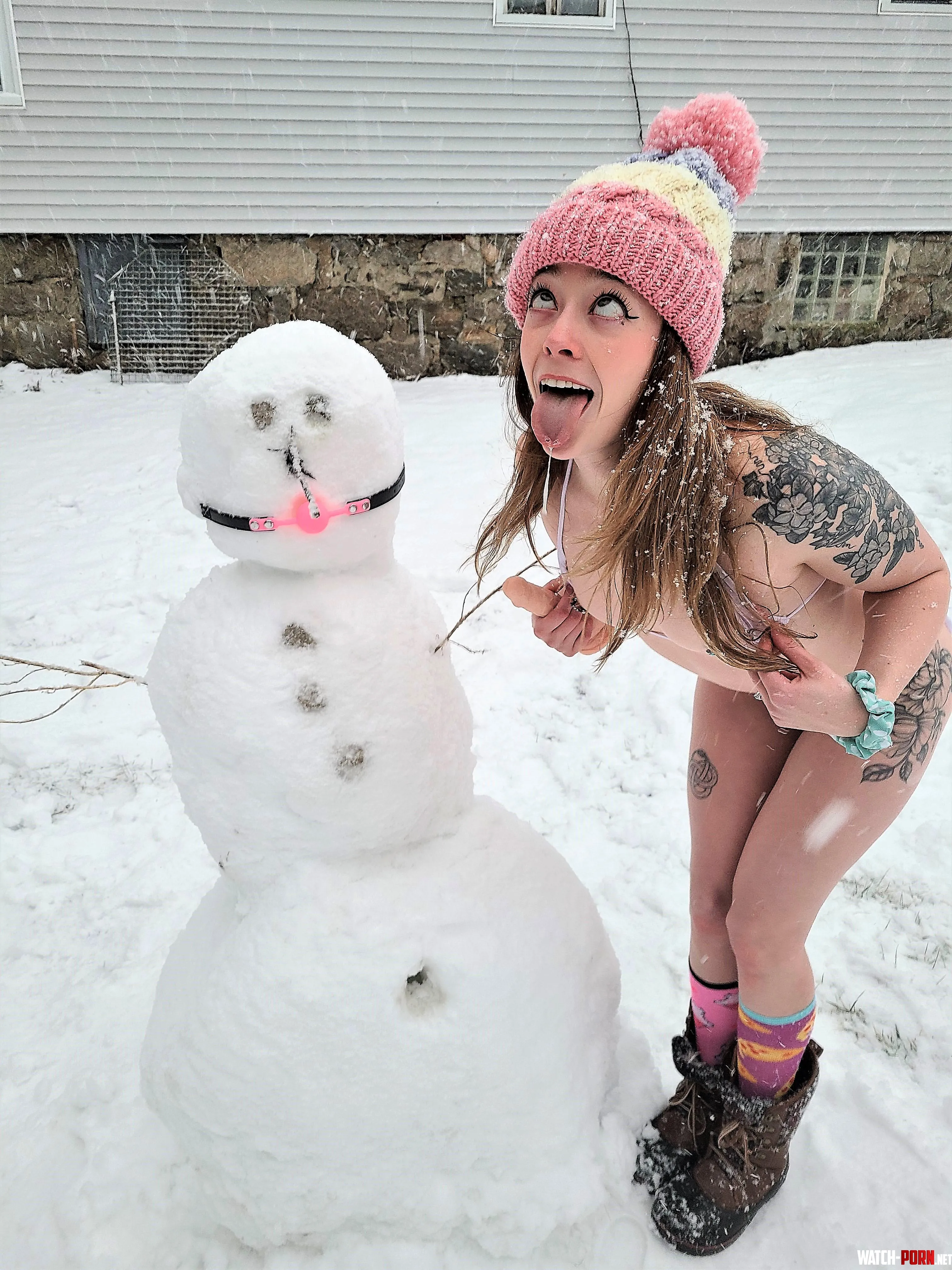 Wanna play in the snow with me by littlerosexo
