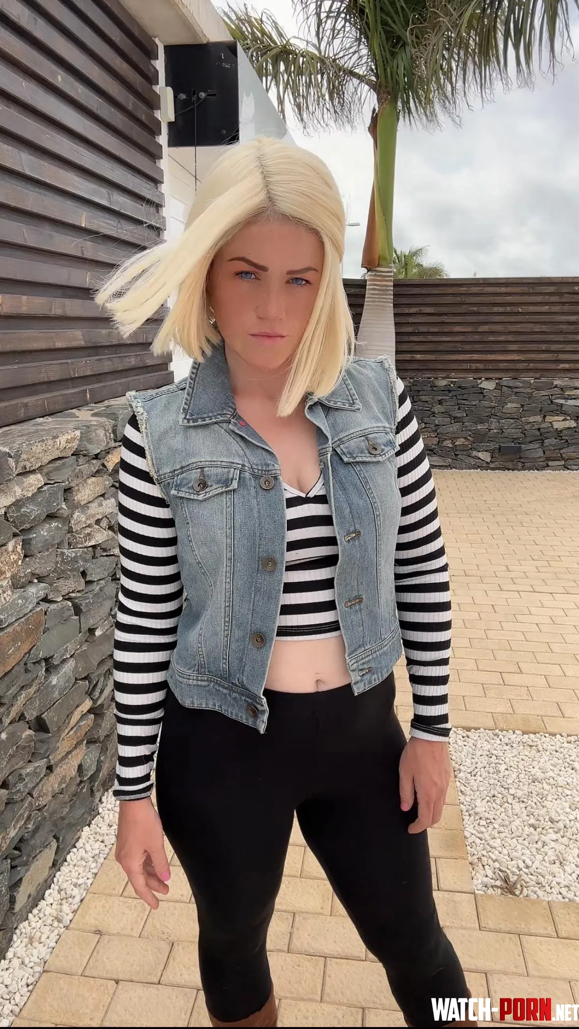 Android 18 Dragonball Z by me by Courtney_Rose69