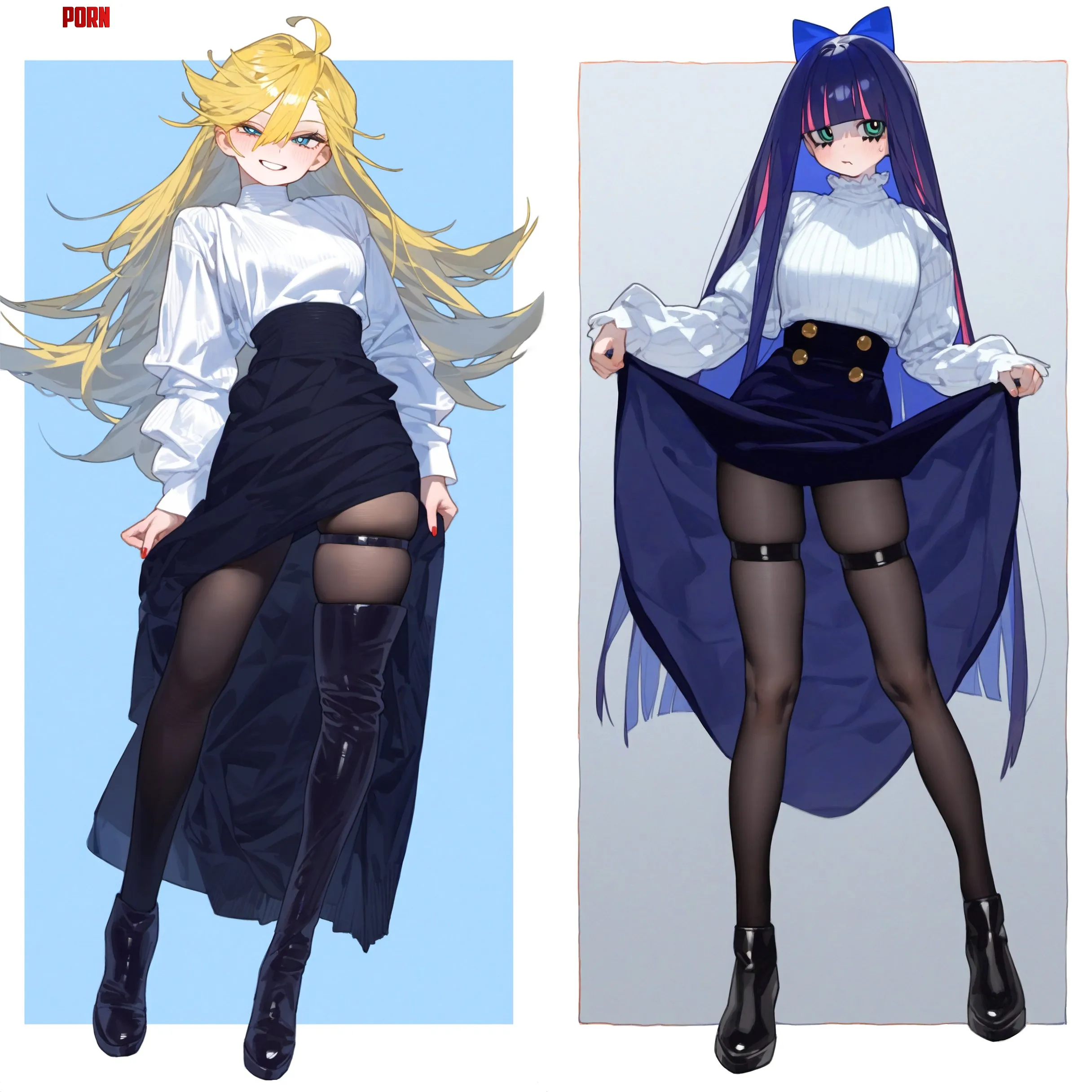 Panty x Stocking by asap_pocki