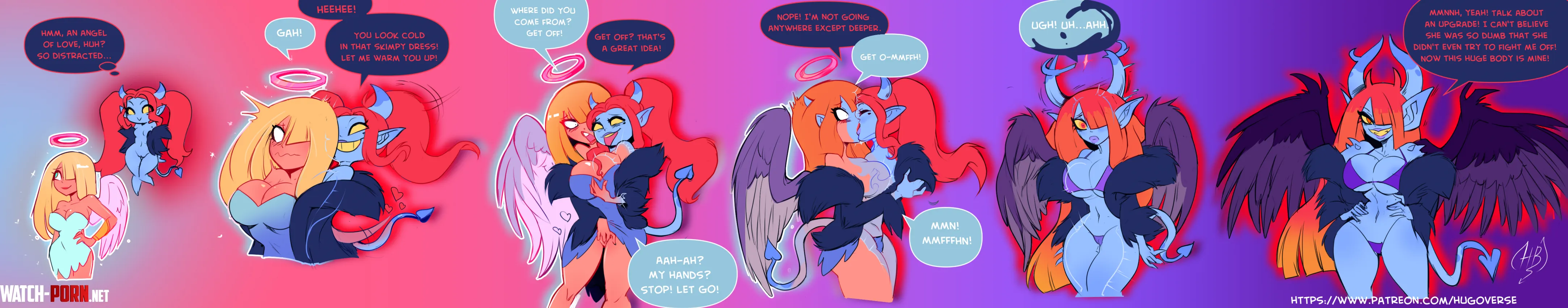 Imp Makeover by Hugothetroll Corruption Demon Merging Expansion by DarthFetish
