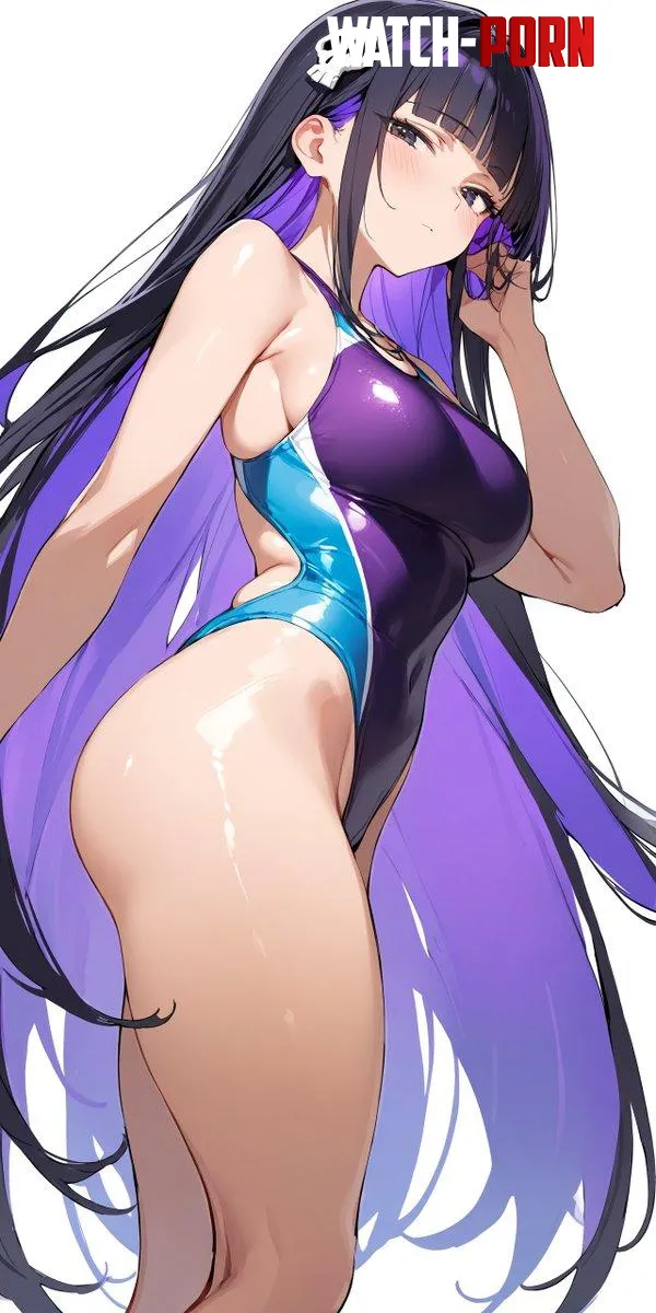 Swimsuit Goth Girl  by CheetahSperm18
