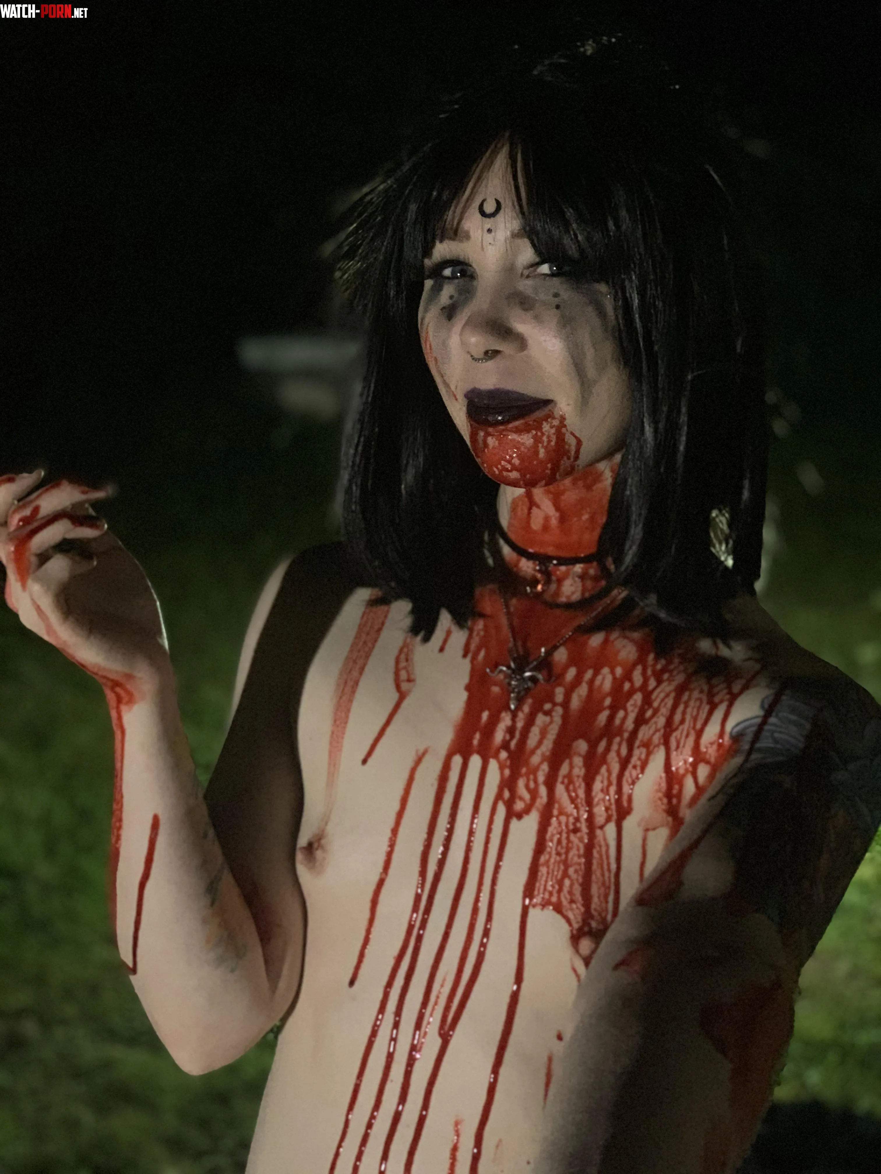 Halloween was fun FAKE BLOOD P by knotty_fay