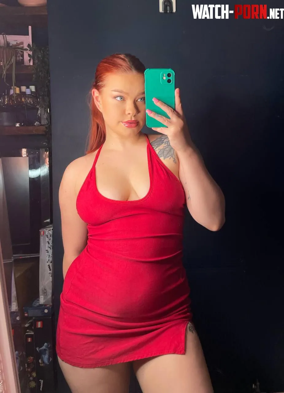Is this red dress too short by officialsavannahjade