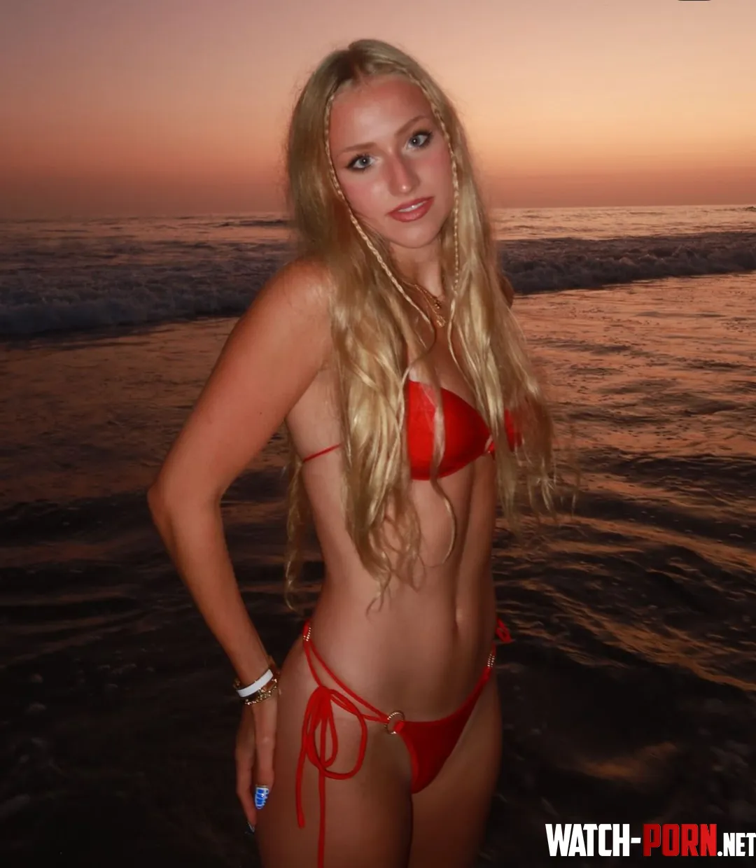 Red bikini  by HornyArtDent