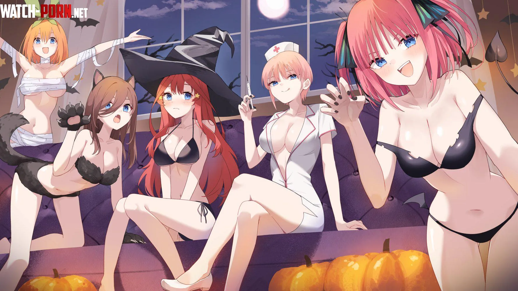Halloween Party With The Quintuplets Quintessential Quintuplets by Csxc