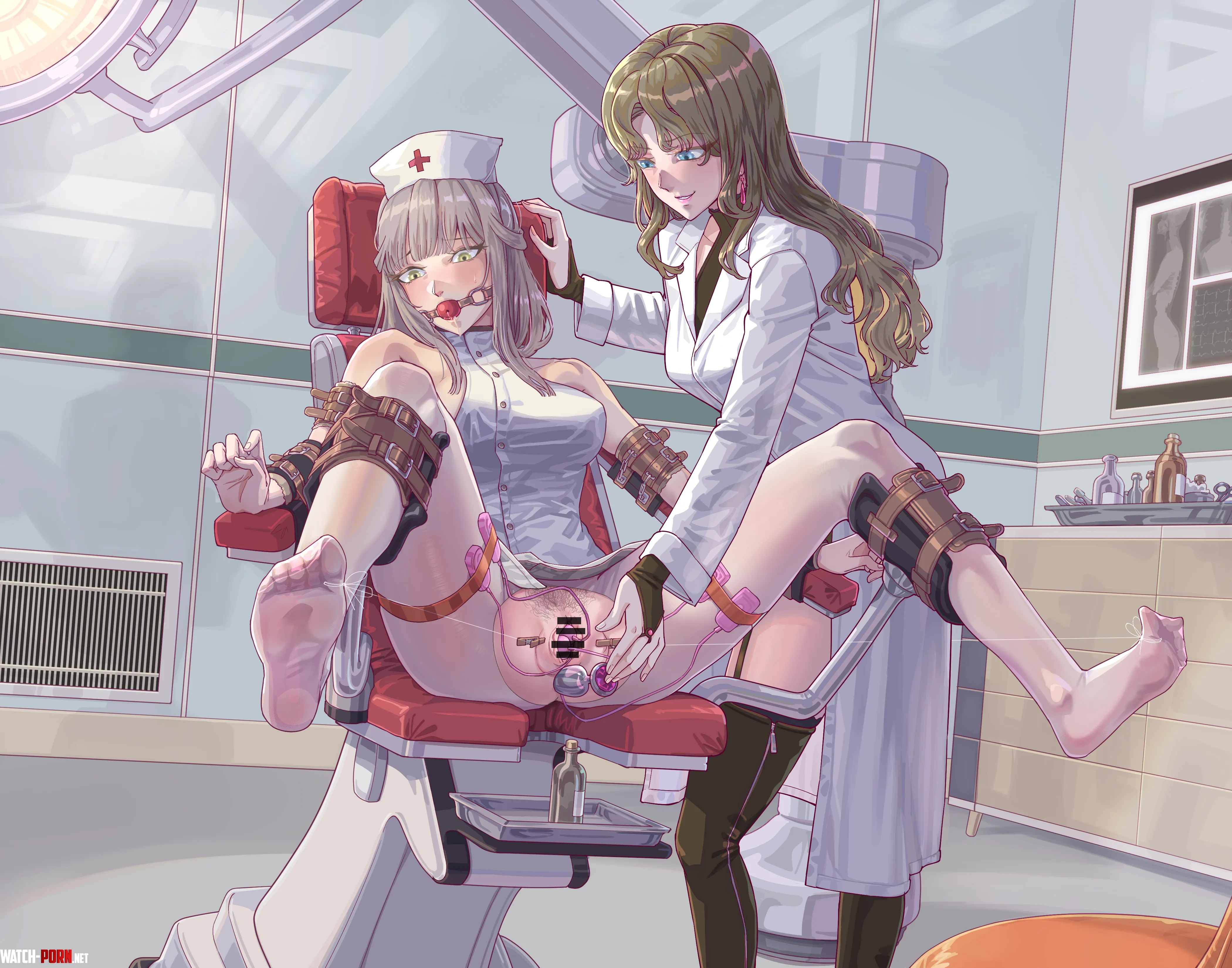 Training the nurse by BaeberFSN