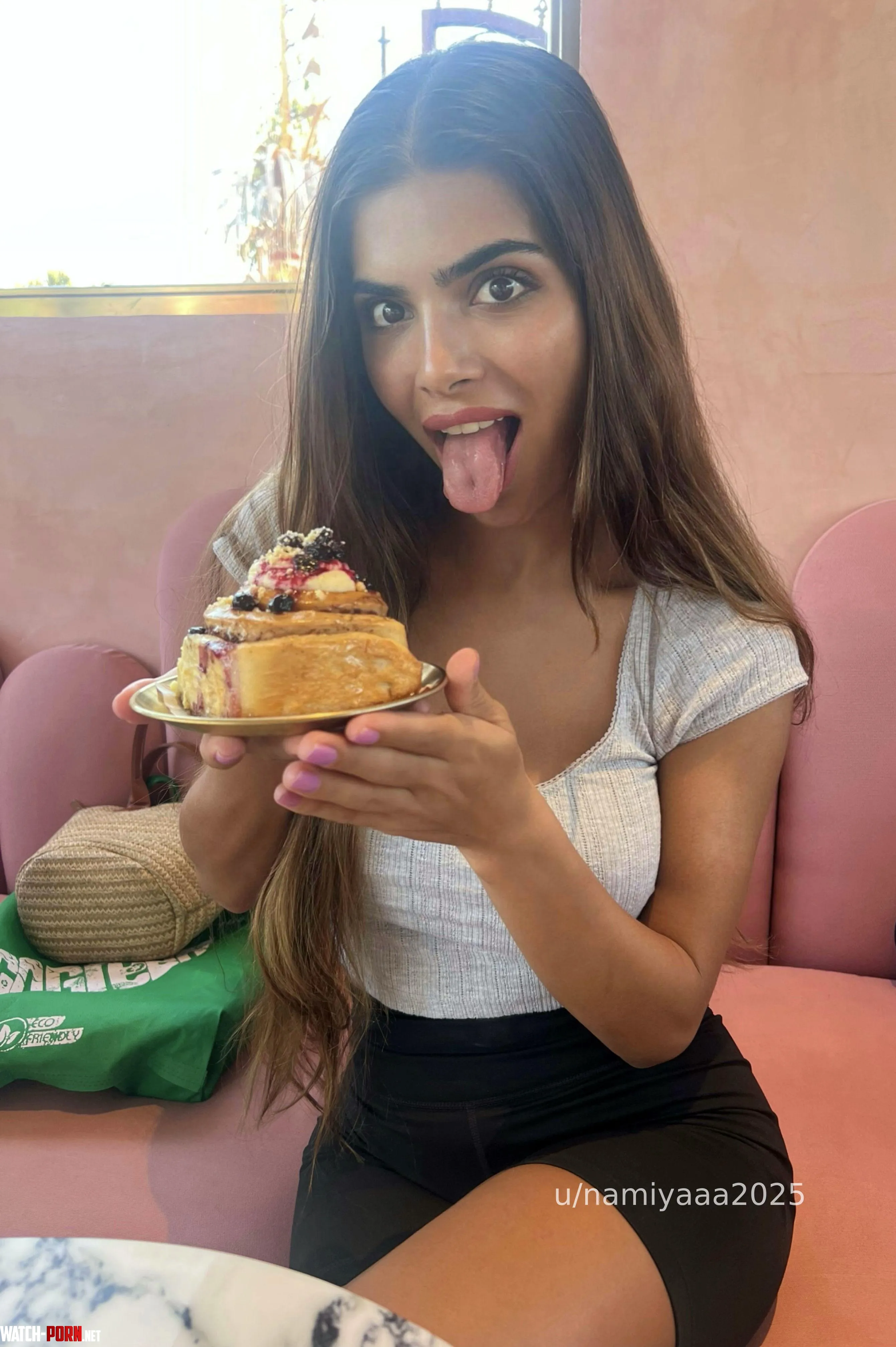 Imagine that tongue on your tip by namiyaaa2025