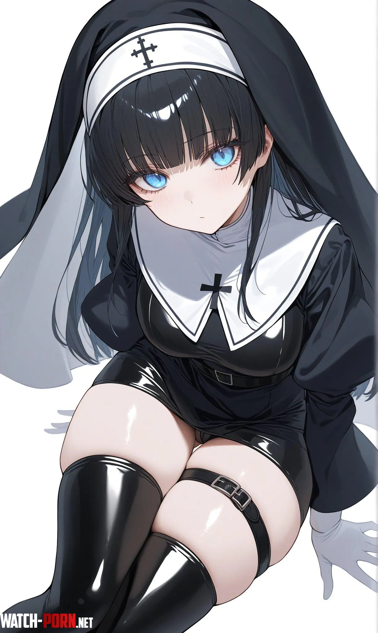 Sister Saori Blue Archive by CheetahSperm18