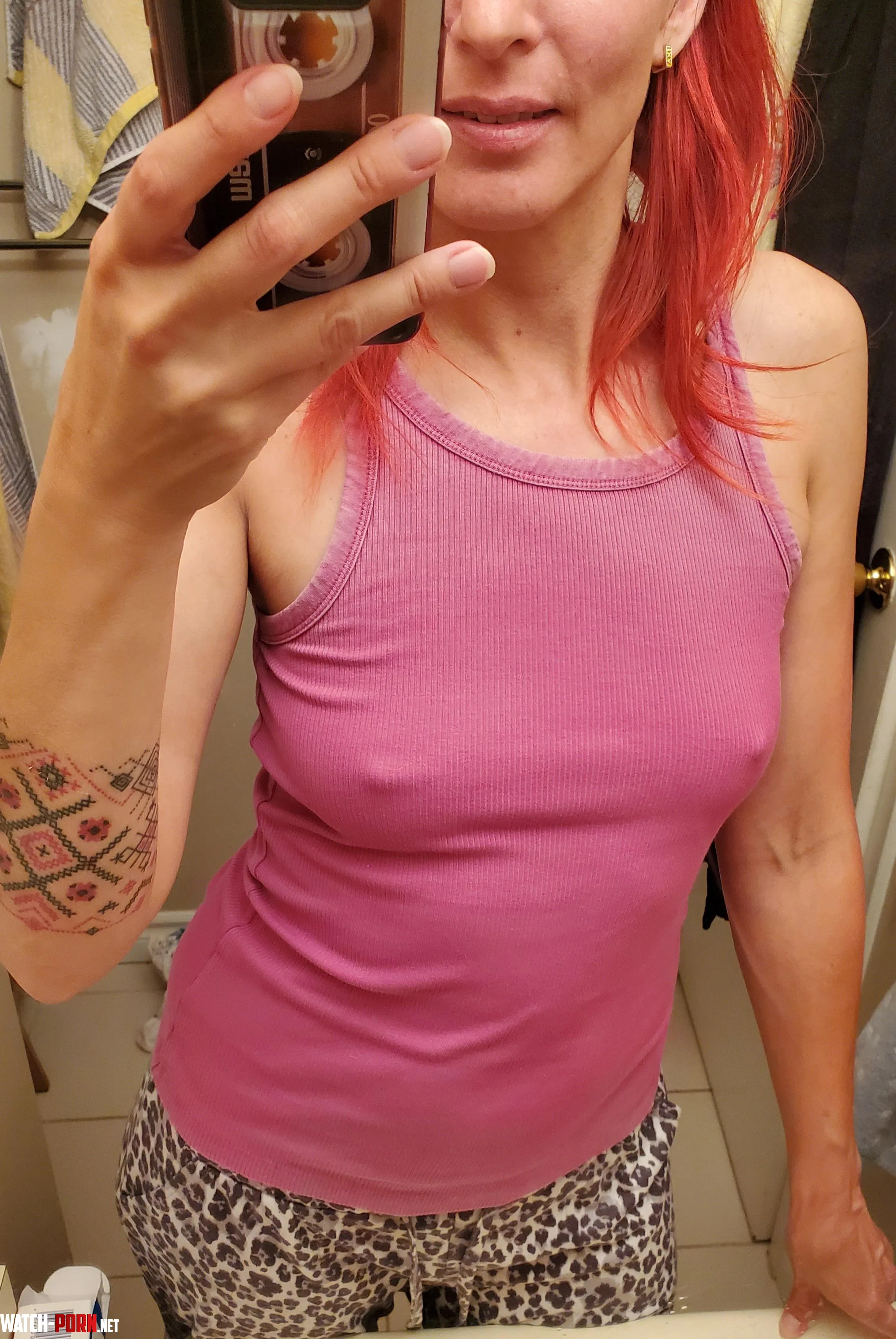 My hubby doesnt let me wear this tank in public by popruzhinka