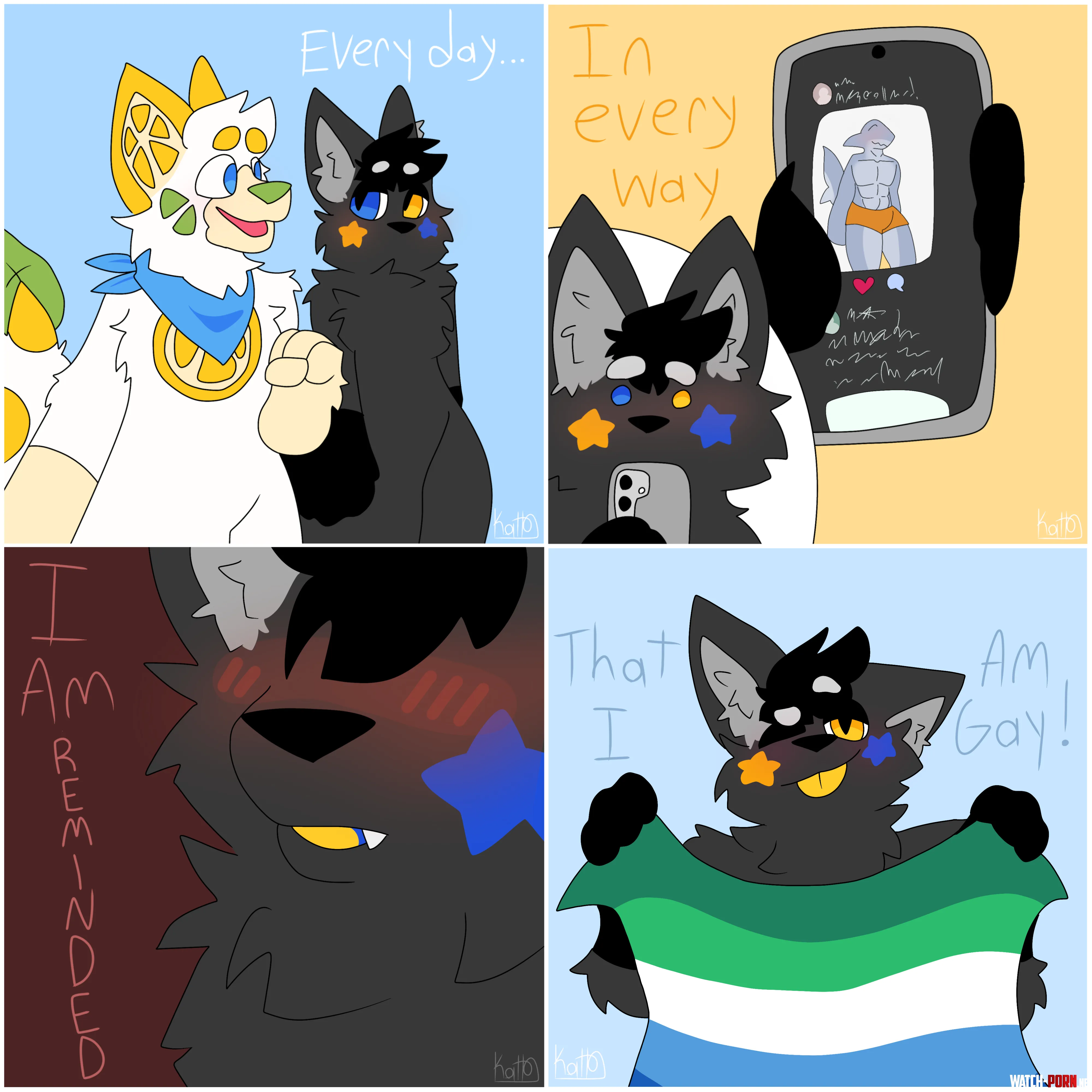 Lil comic  by KattosAShame