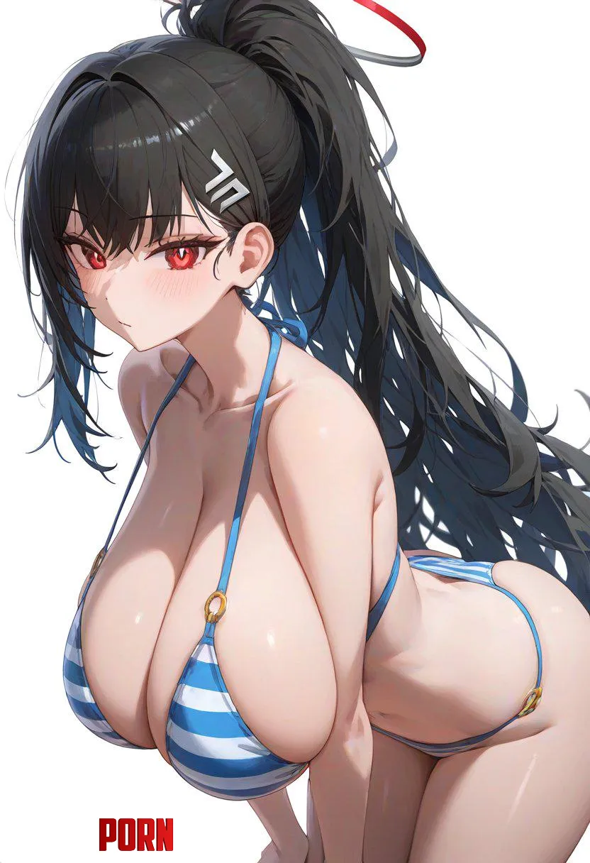 Ponytail Rio Blue Archive by CheetahSperm18