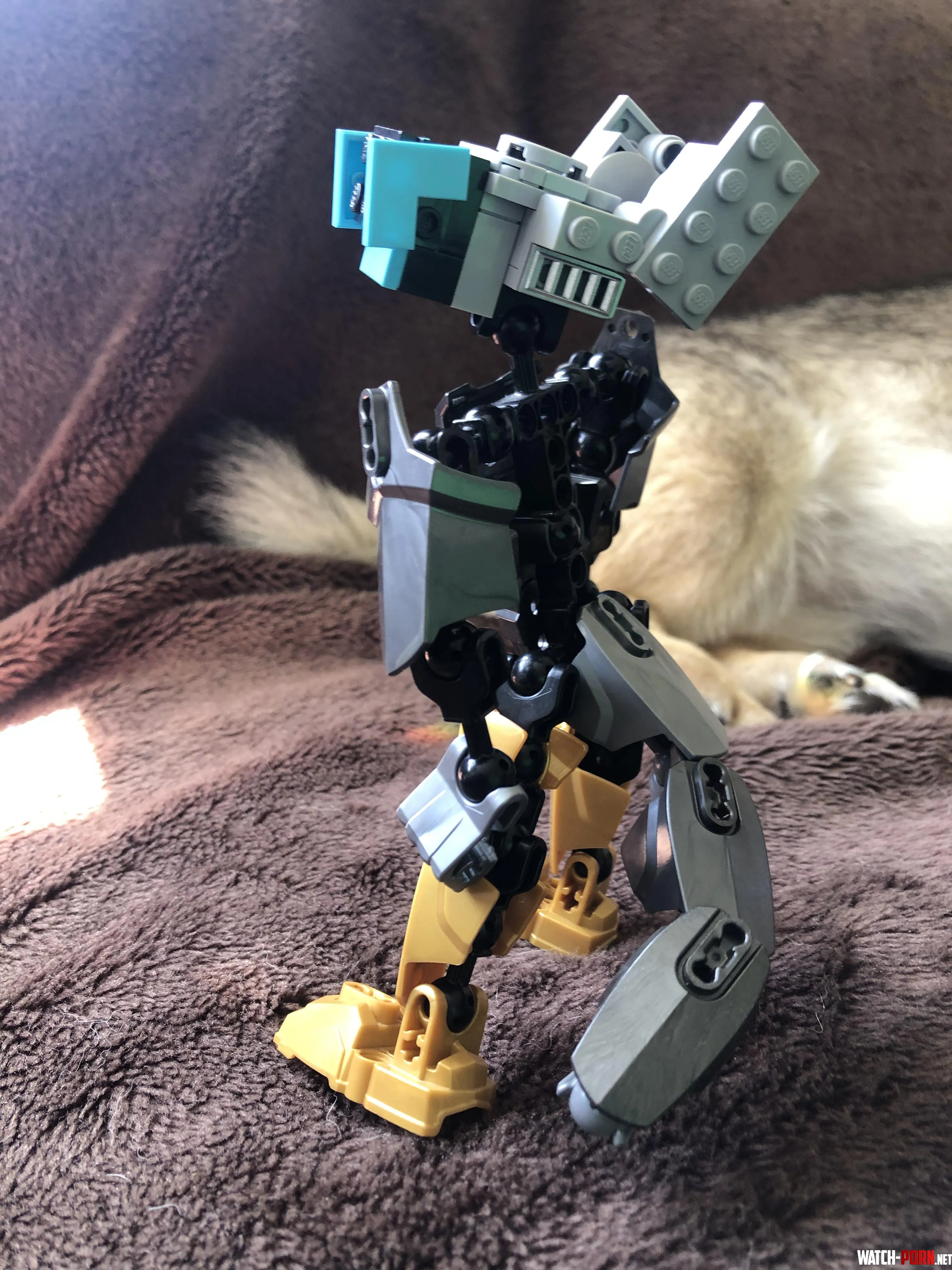 A Lego protogen  first time trying this by Born_Requirement_727