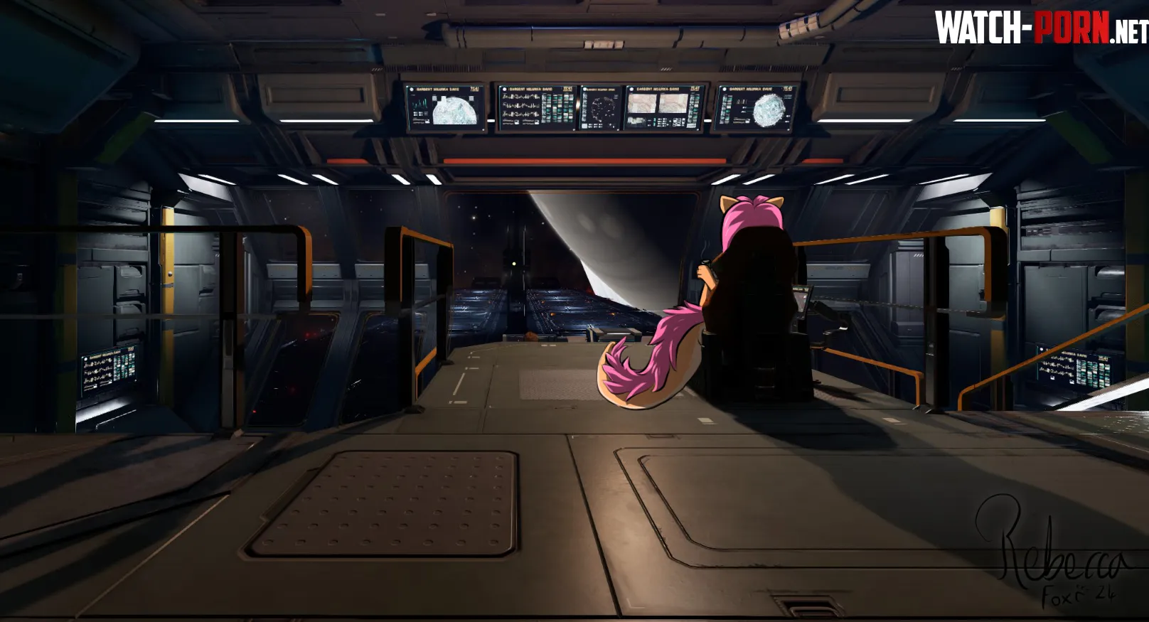 I play too much Elite Dangerous by RebeccaFoxo