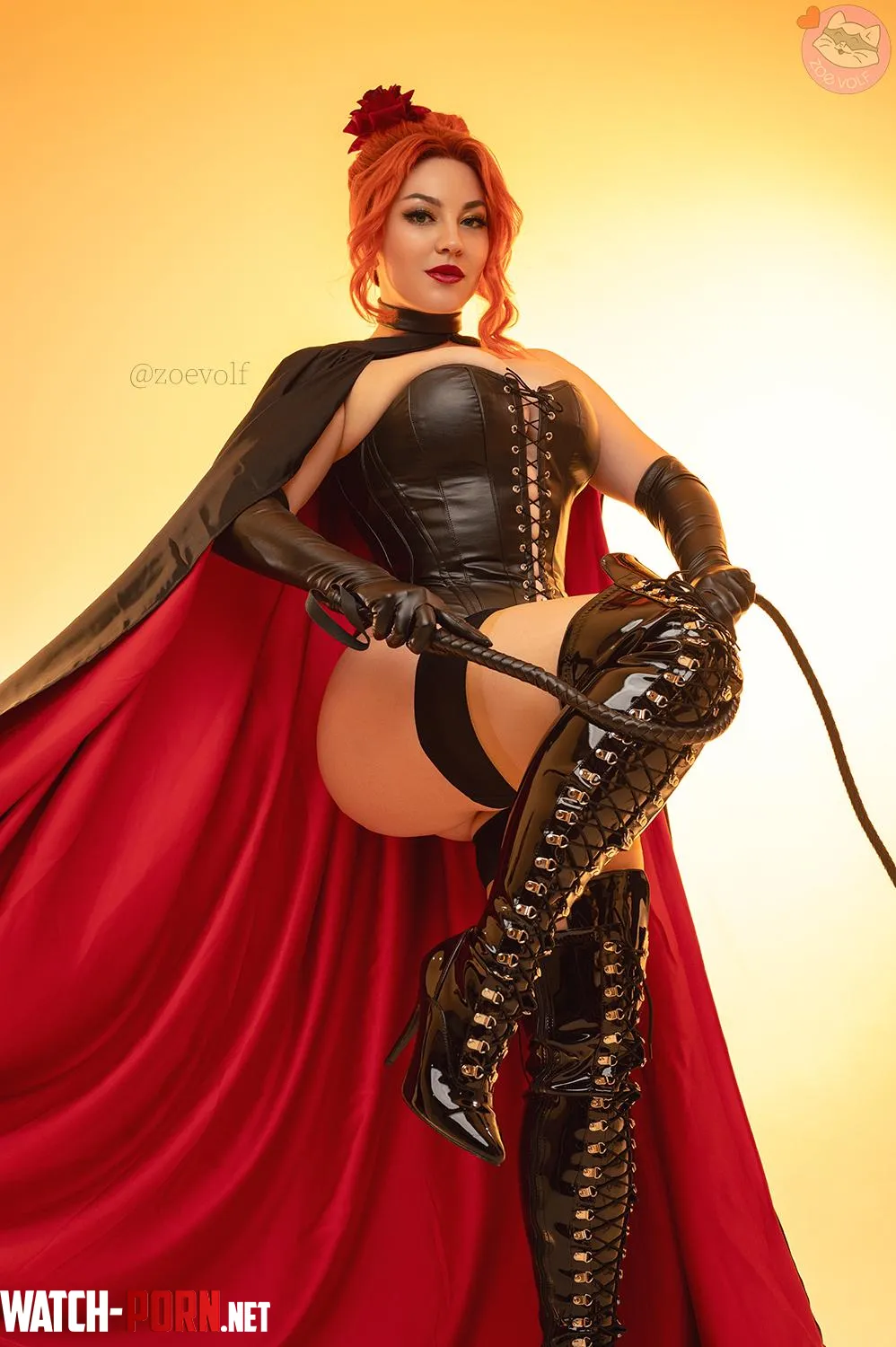 Jean Grey Black Queen cosplay by ZoeVolf by ZoeVolf