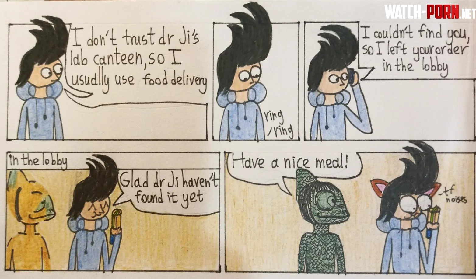 Have a nice meal art by me  by MrMoor2007