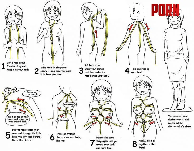 Shibari Tutorial for Good Girls by HauntingArm6885